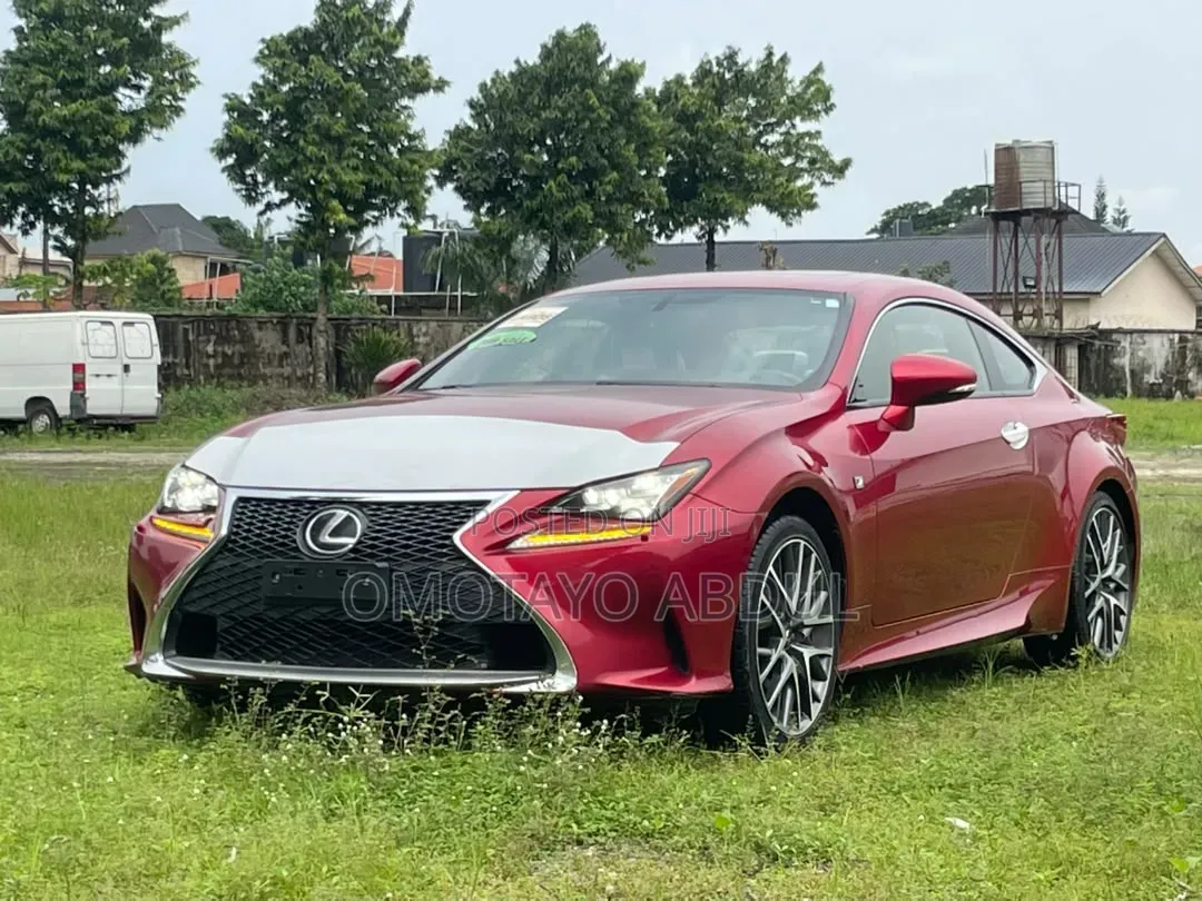 Lexus RC 2015 Red