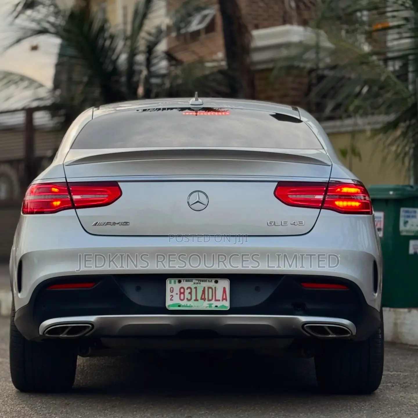 Mercedes-Benz GLE-Class AMG GLE 43 4MATIC 2017 Silver