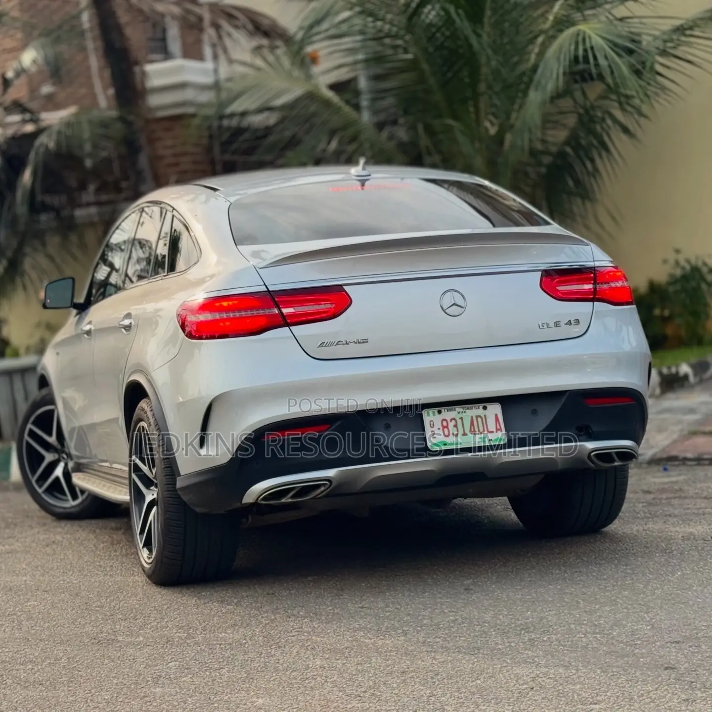 Mercedes-Benz GLE-Class AMG GLE 43 4MATIC 2017 Silver