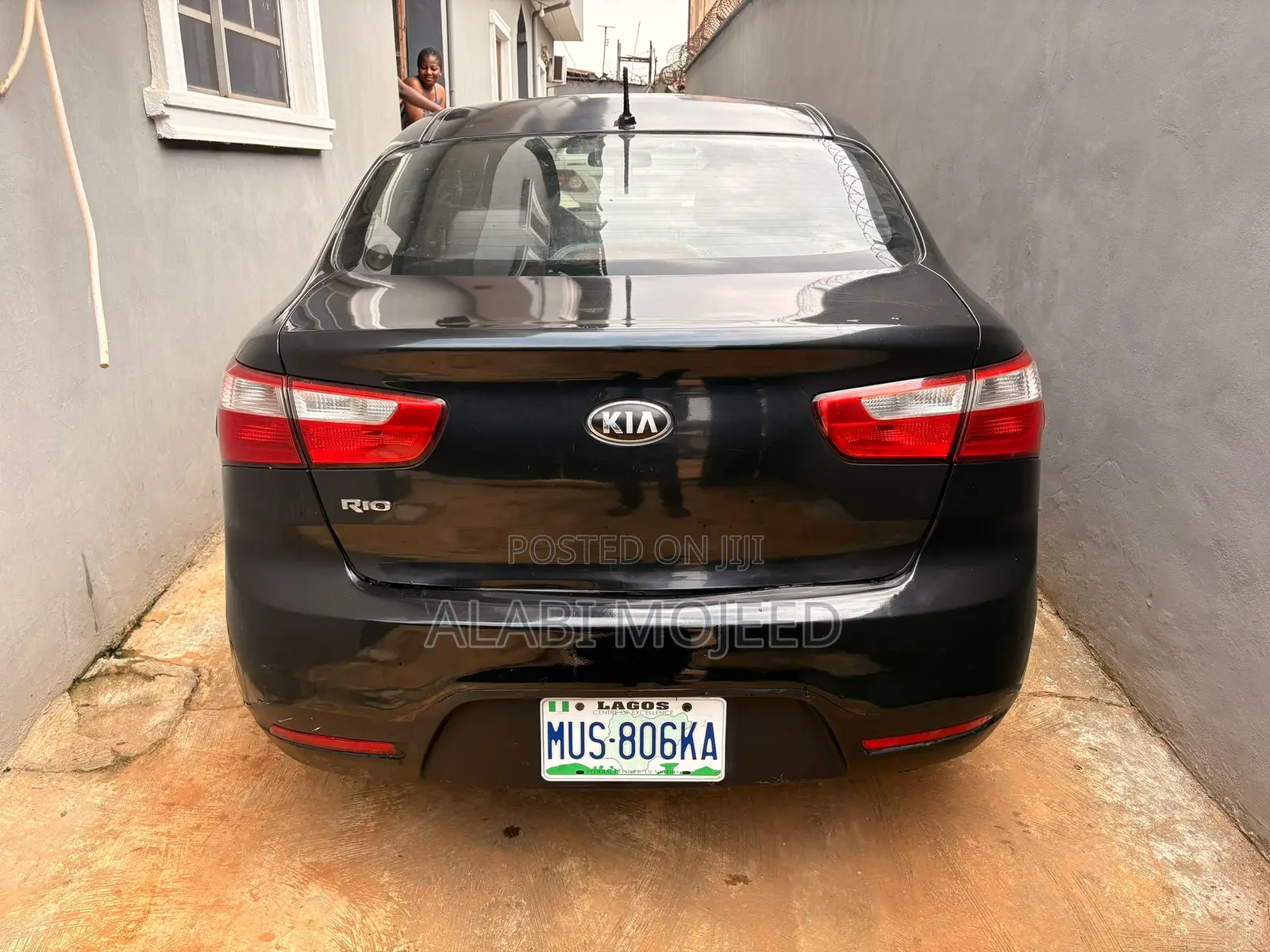 Kia Rio EX 4dr Sedan (1.6L 4cyl 6A) 2014 Black