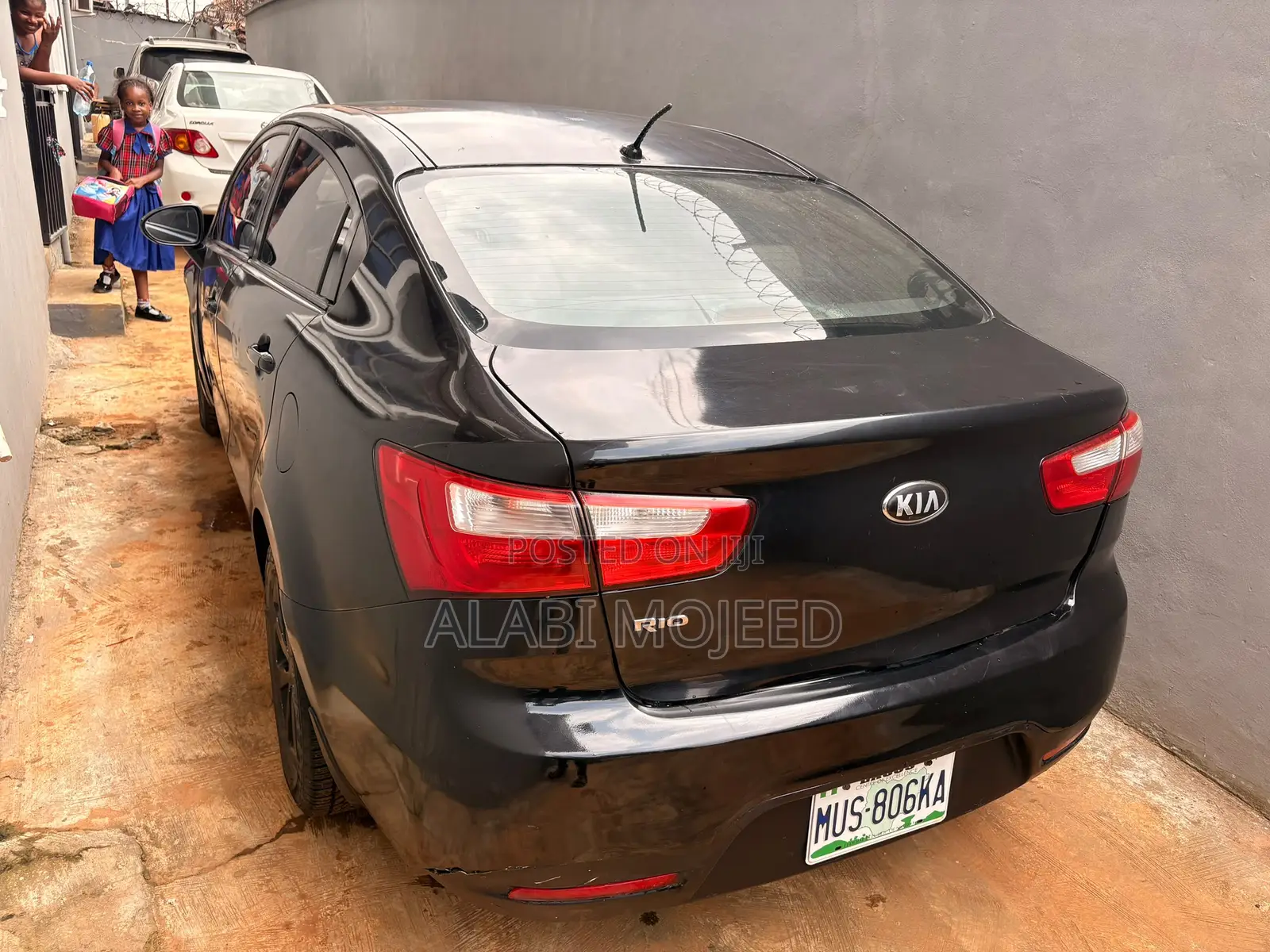 Kia Rio EX 4dr Sedan (1.6L 4cyl 6A) 2014 Black