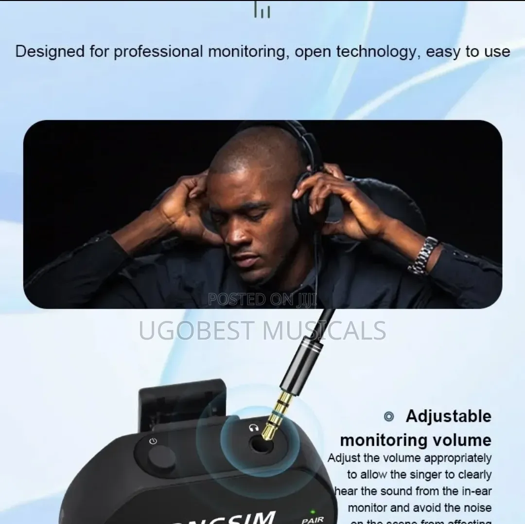 Songsim W-380 Professional Wireless in Ear Monitor