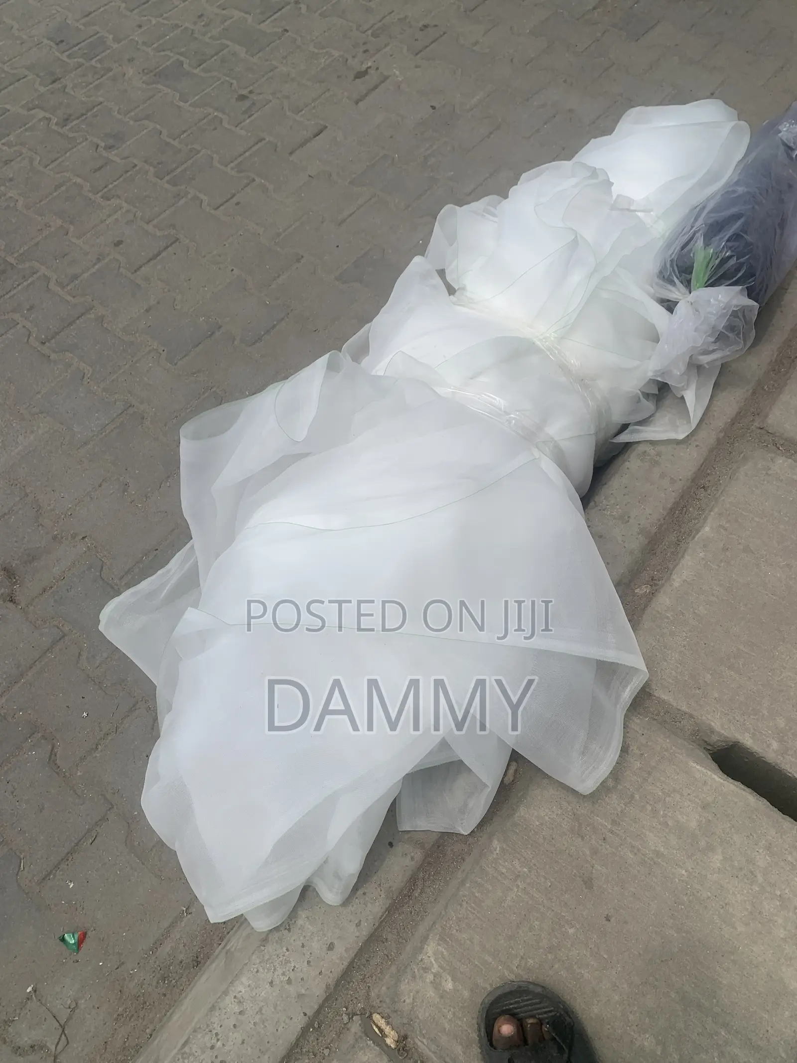 White Crinoline Mesh