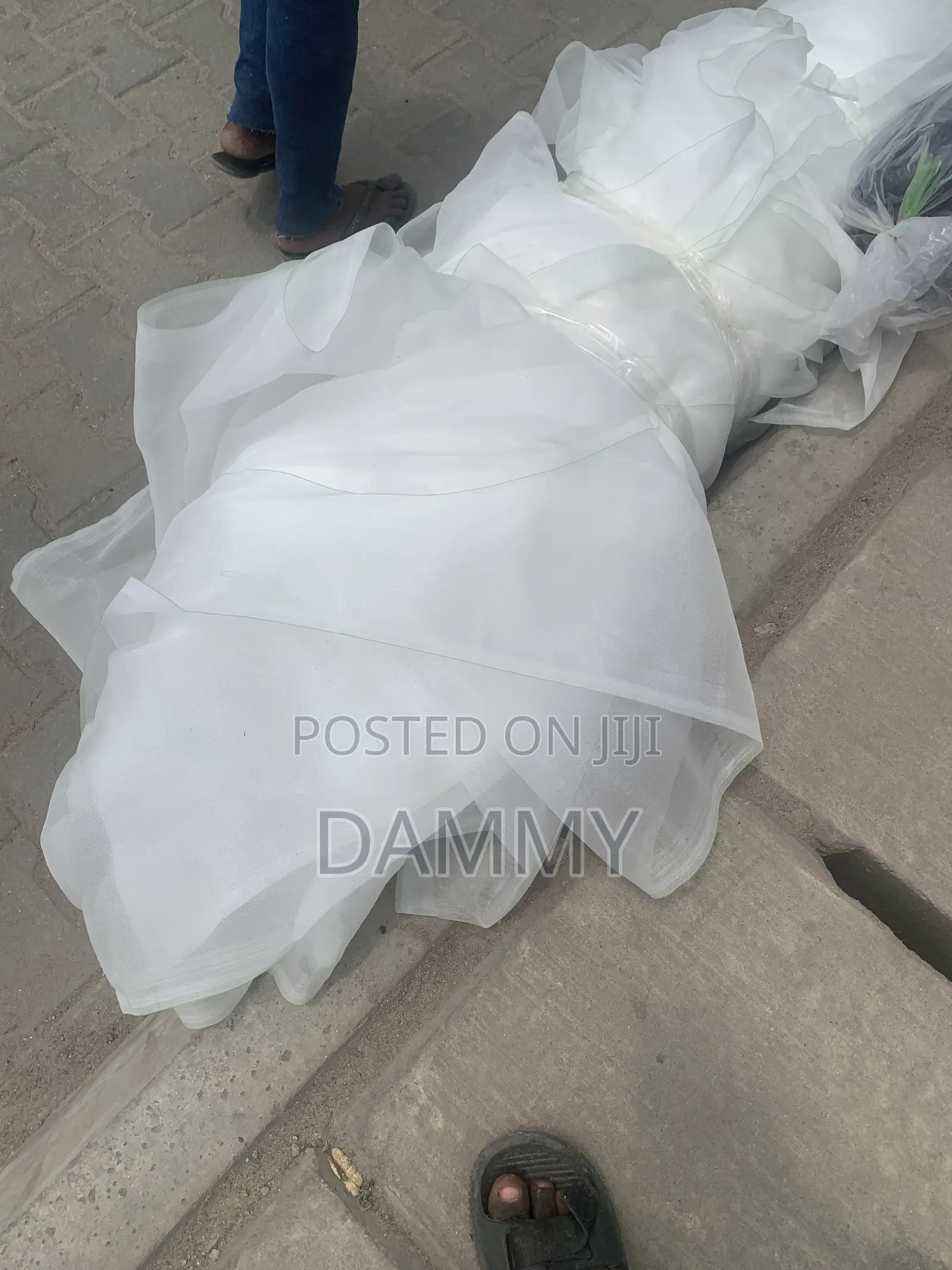 White Crinoline Mesh