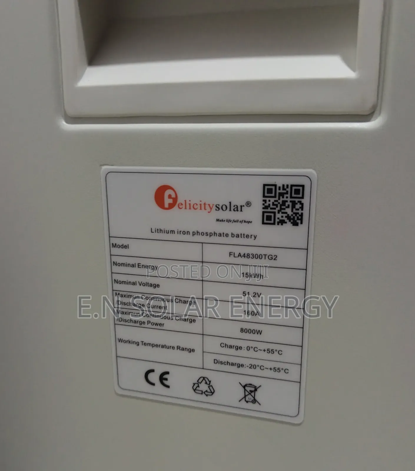 15kwh 48v Felicity Lithium Battery Available