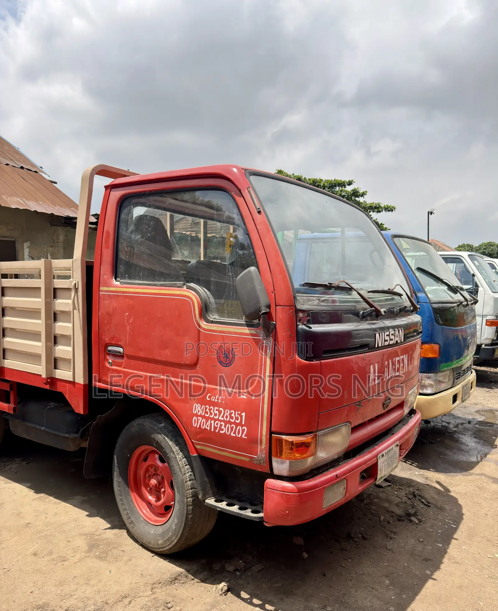 Nissan Cabstar Petrol Engine NA20 First Body 2000 Red