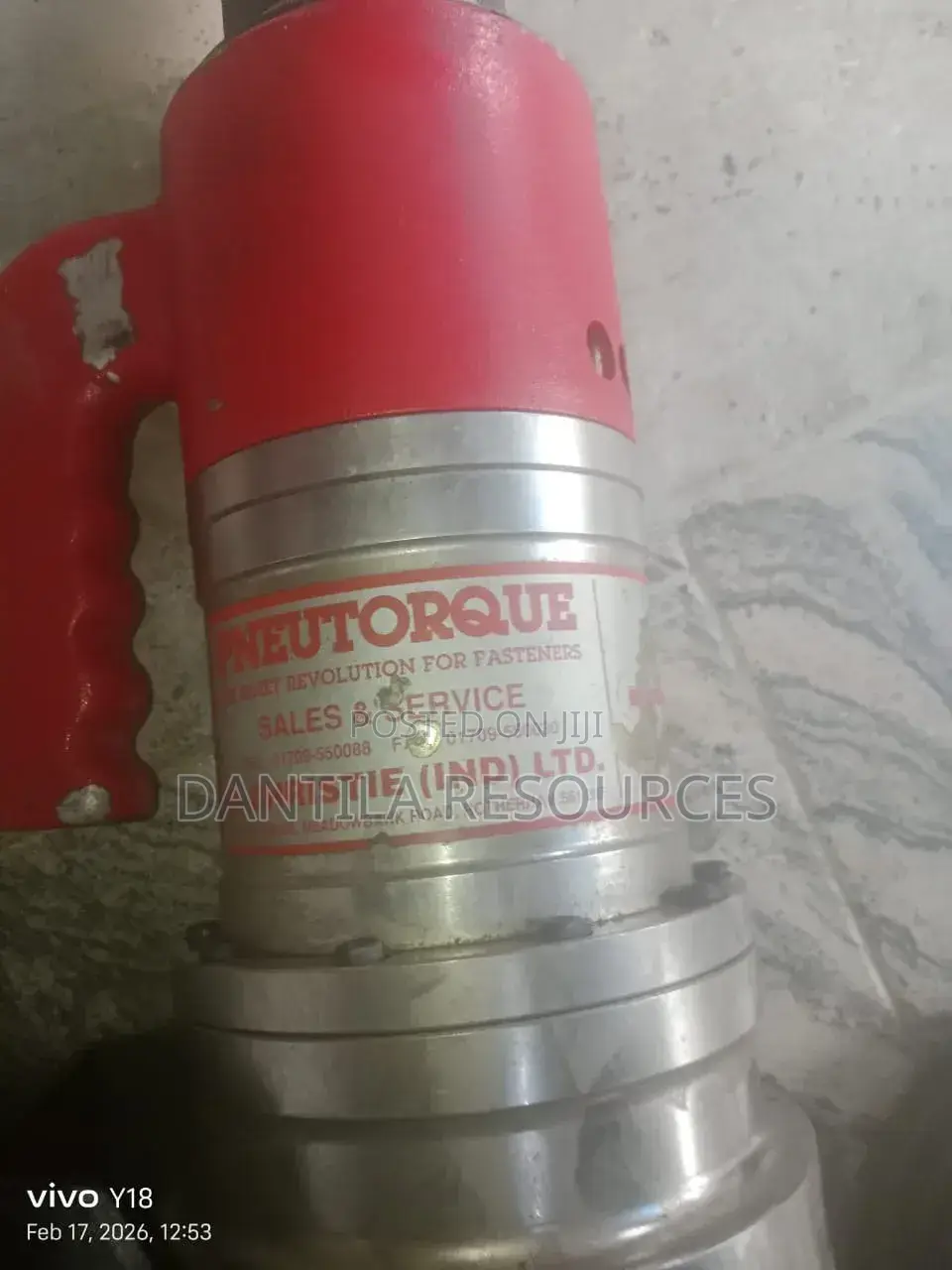 1 -1/2" Pneumatic Torque Wrench