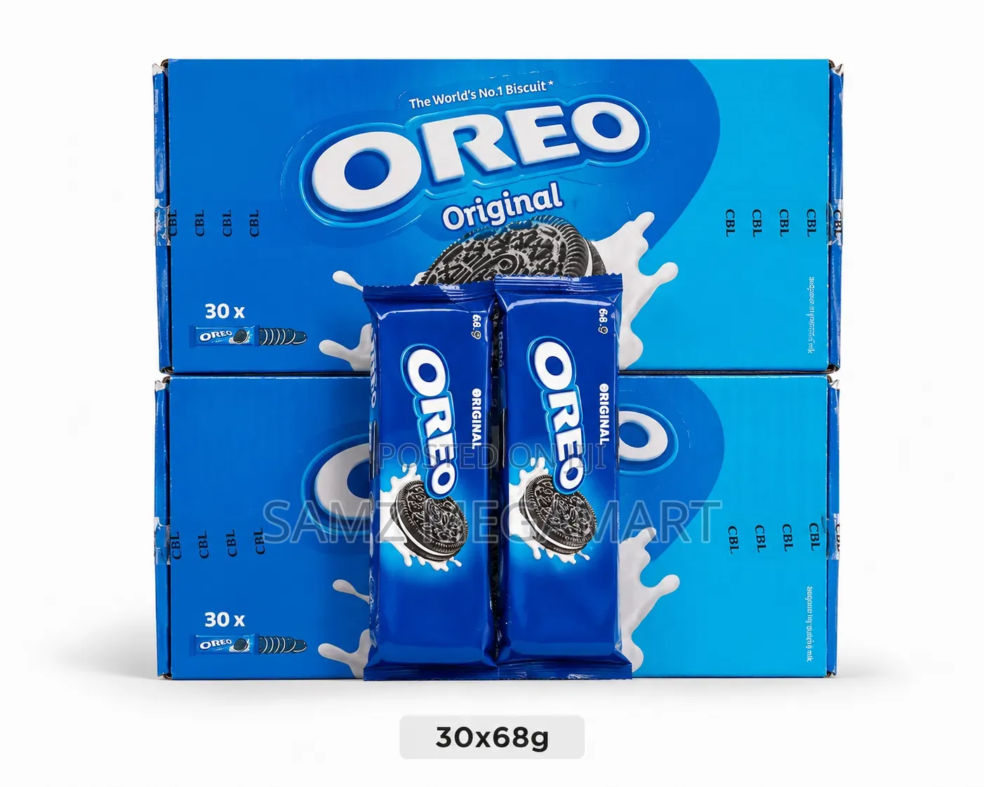 Oreo Original Sandwich Cookies 30x68g