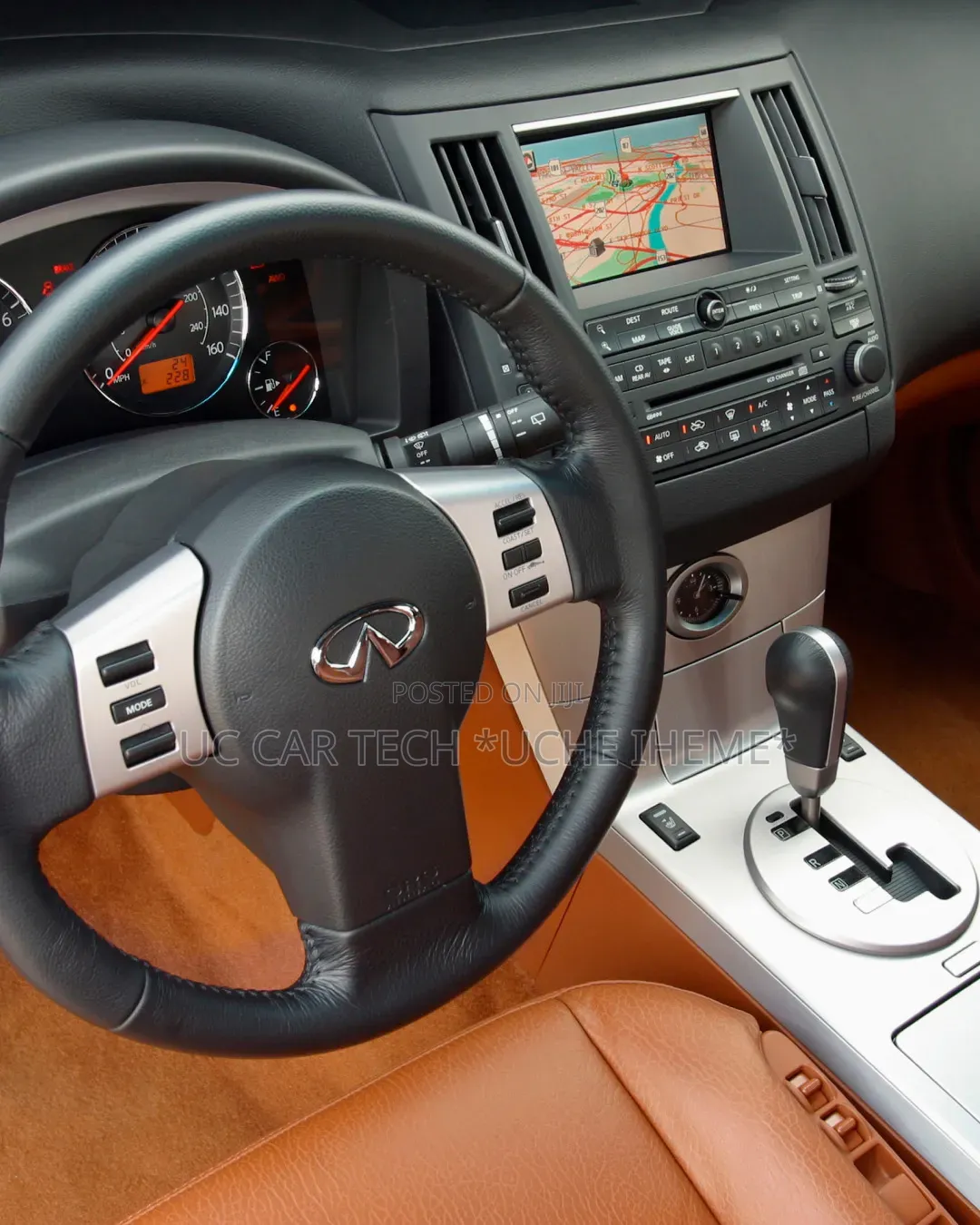Infiniti FX 35 Android Screen 2006