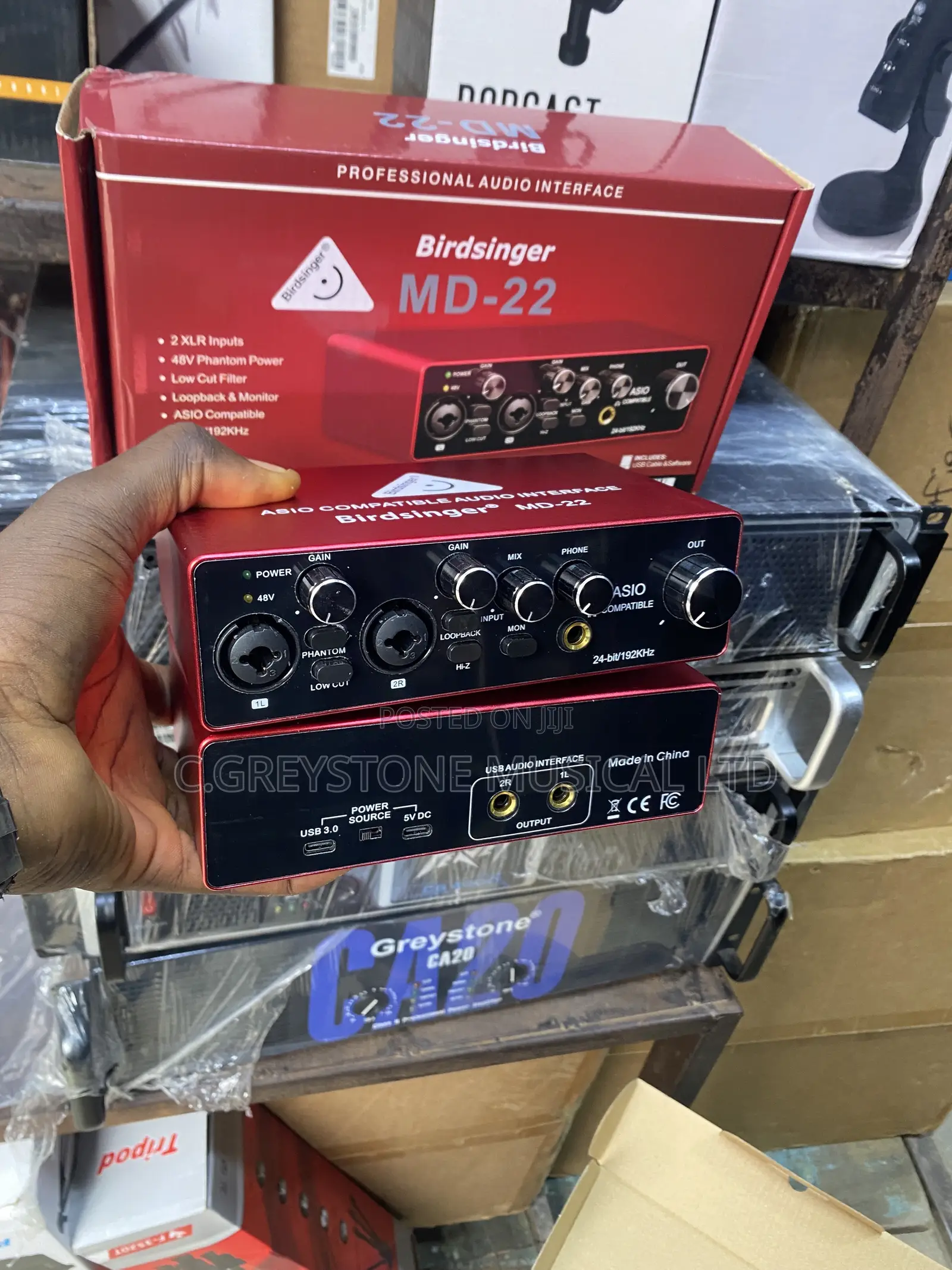 ASIO Sound Card Birdsinger Md-22