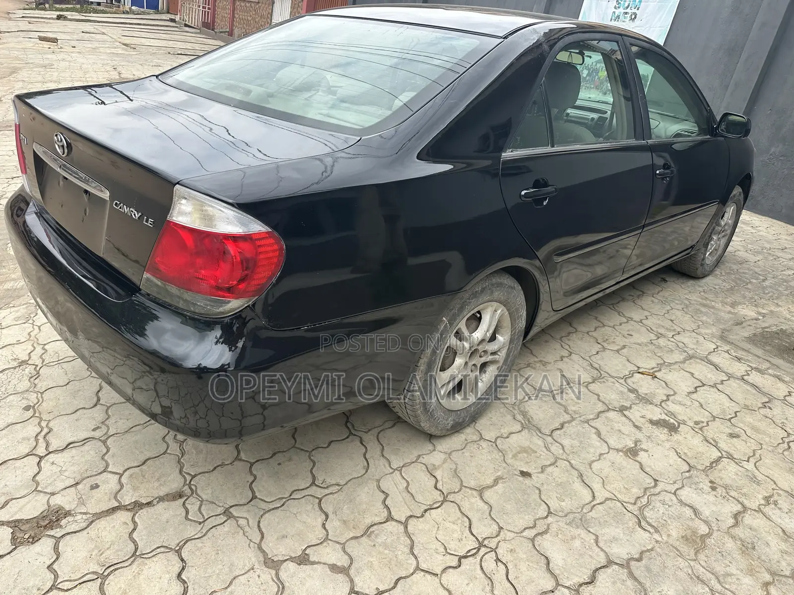 Toyota Camry LE 4dr Sedan (2.4L 4cyl 5A) 2005 Black
