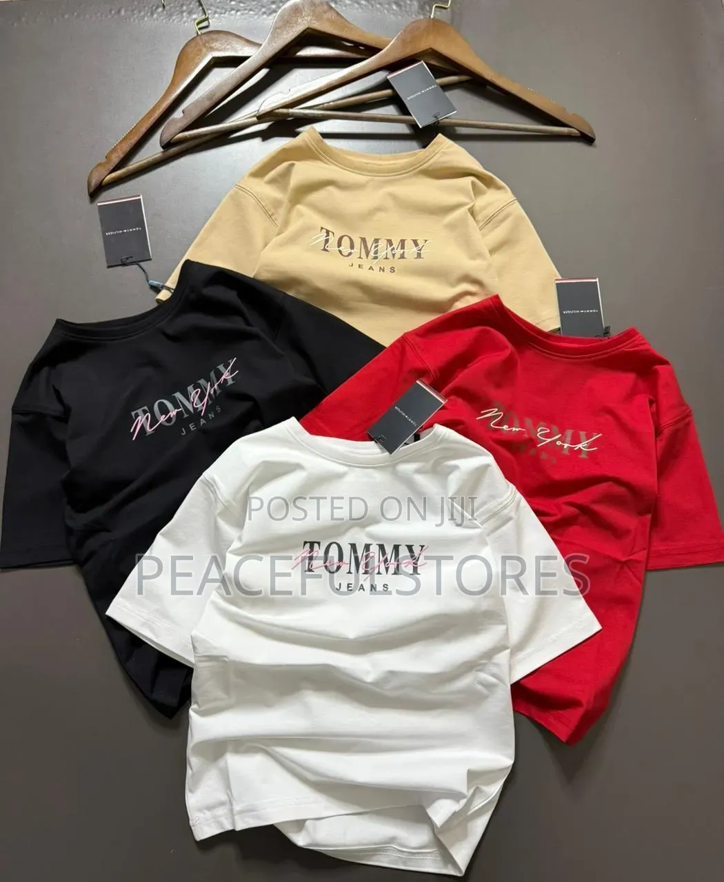 Original Tommy Jeans Printed T-Shirts - Premium Quality Cotton Tees
