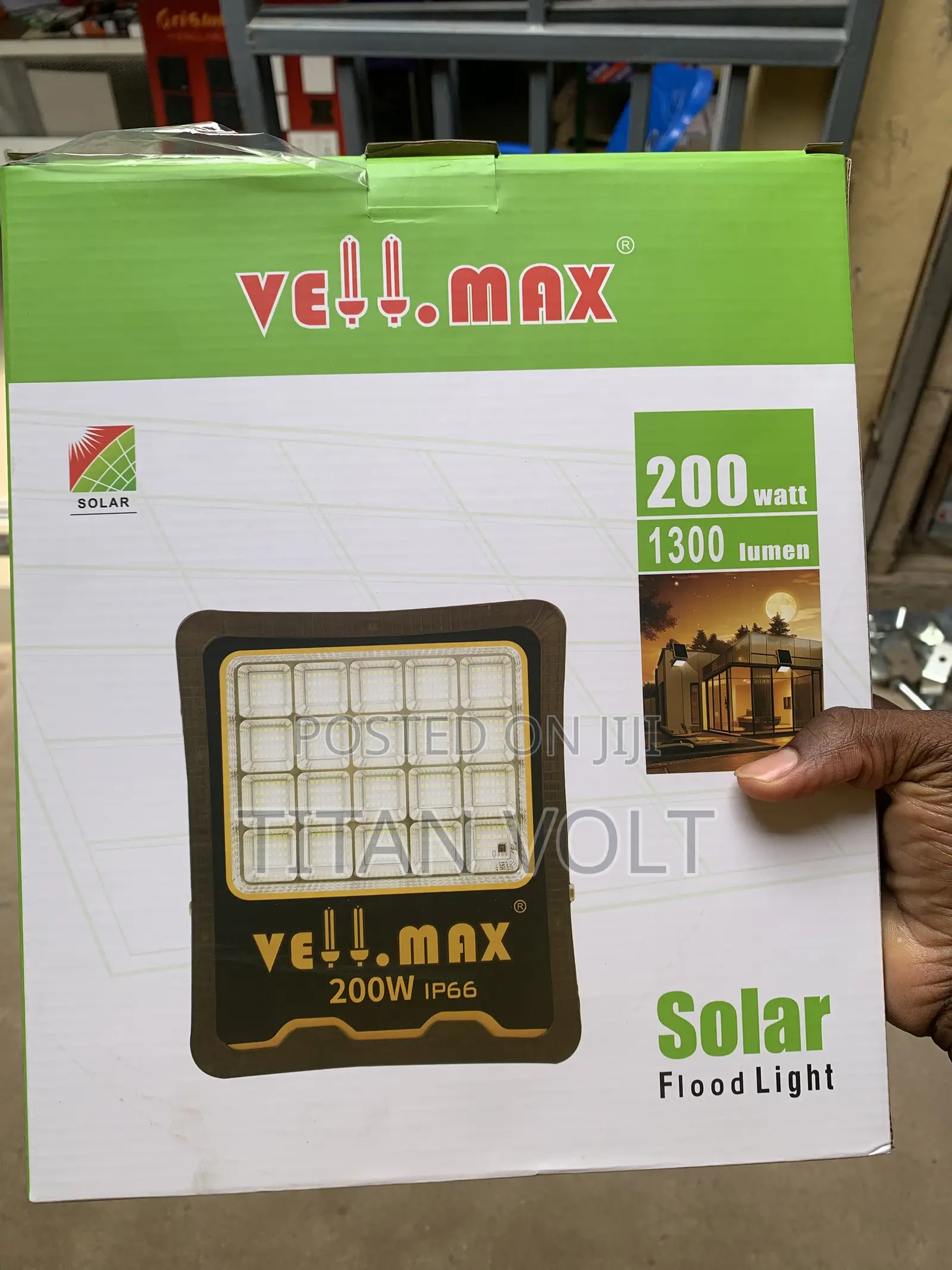 200 Watt Ve Max Solar Flood Lights