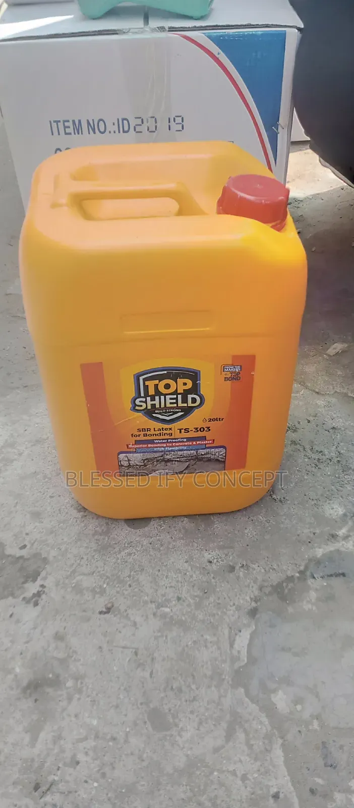 20Ltrs Top Shield SBR Latex Bonding TS-303 Waterproofing Liquid Cement