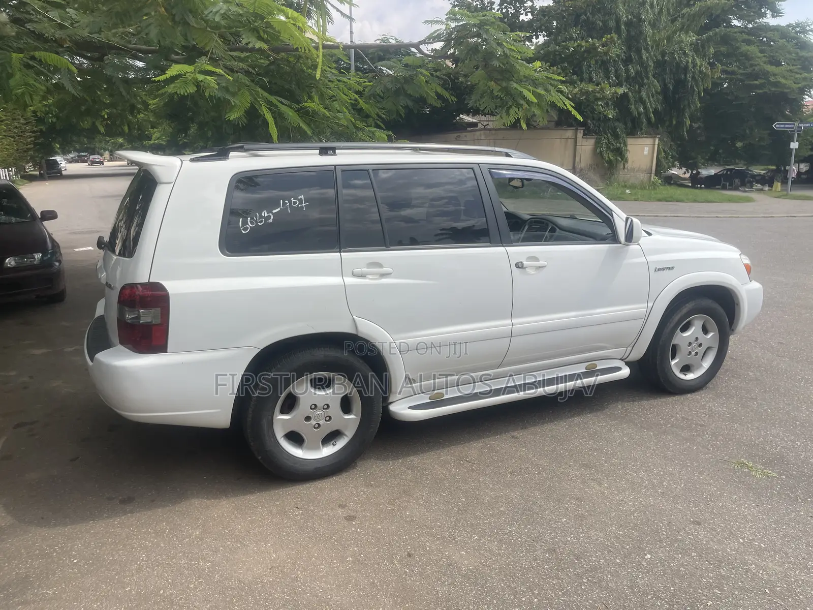 Toyota Highlander Limited V6 2006 White
