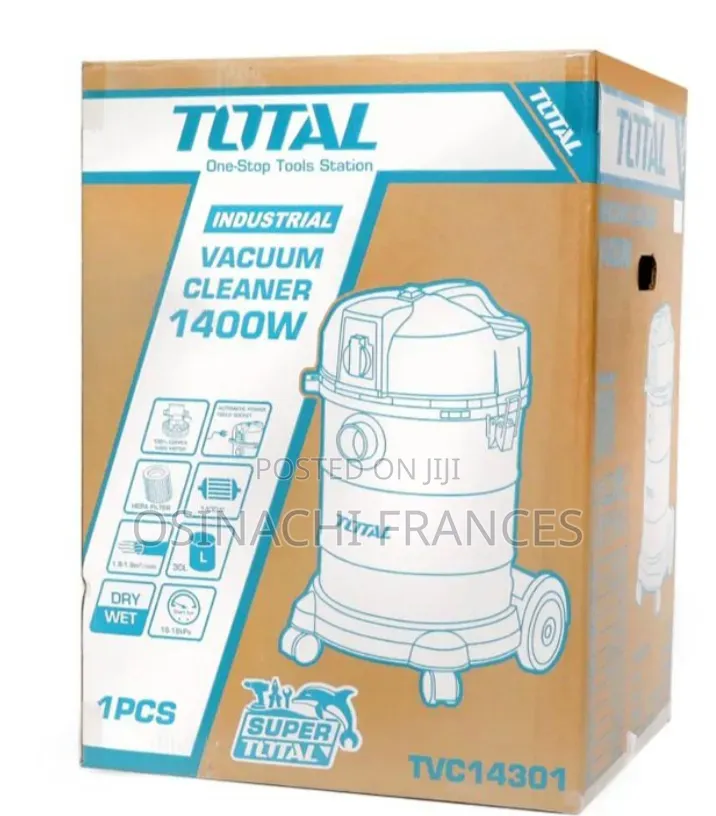 Total Industrial Vacuum Cleaner 1400w