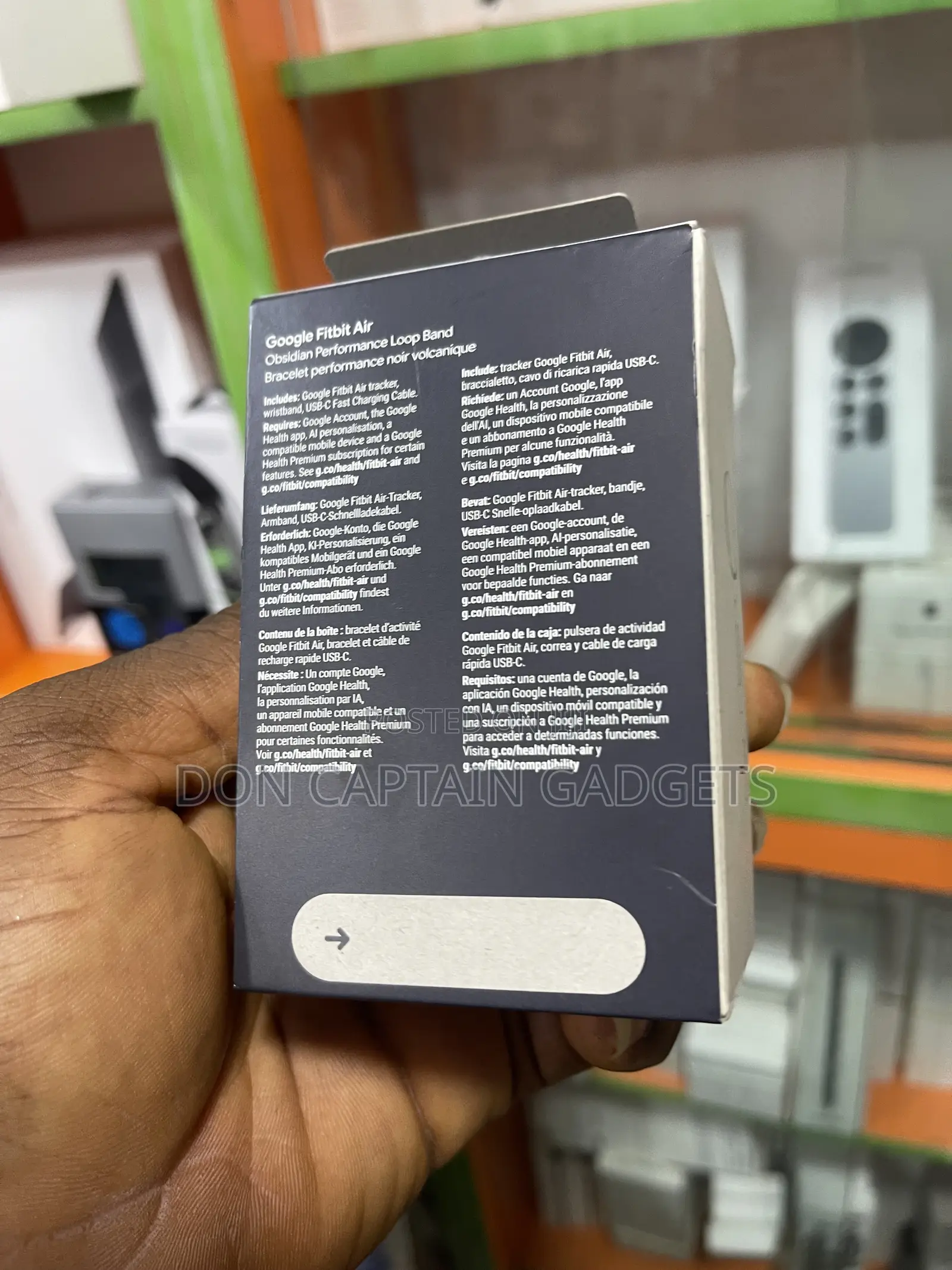 Google Fitbit Air