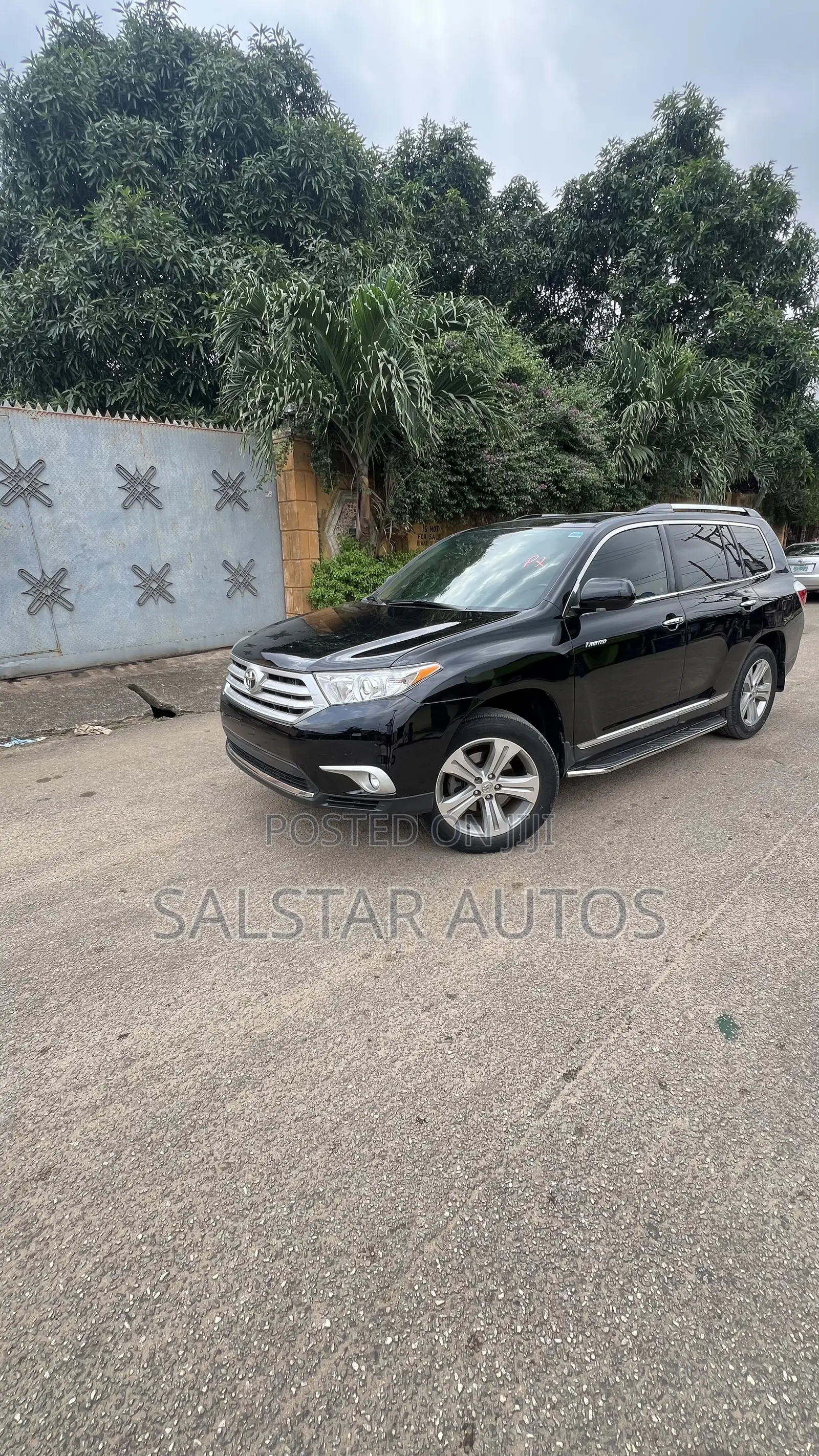 Toyota Highlander Hybrid Limited 2012 Black