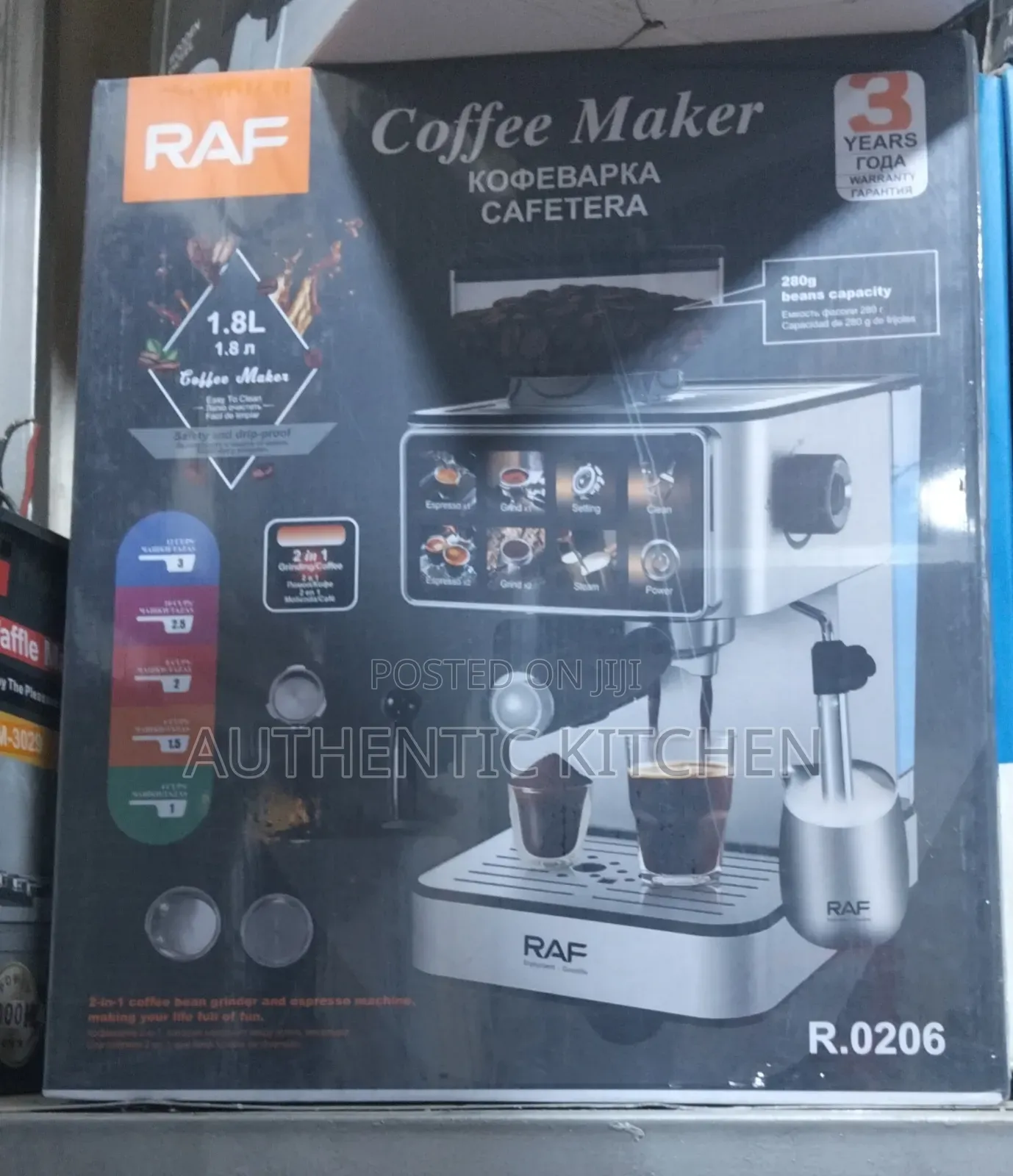 Brand New Coffee Maker 1.8L