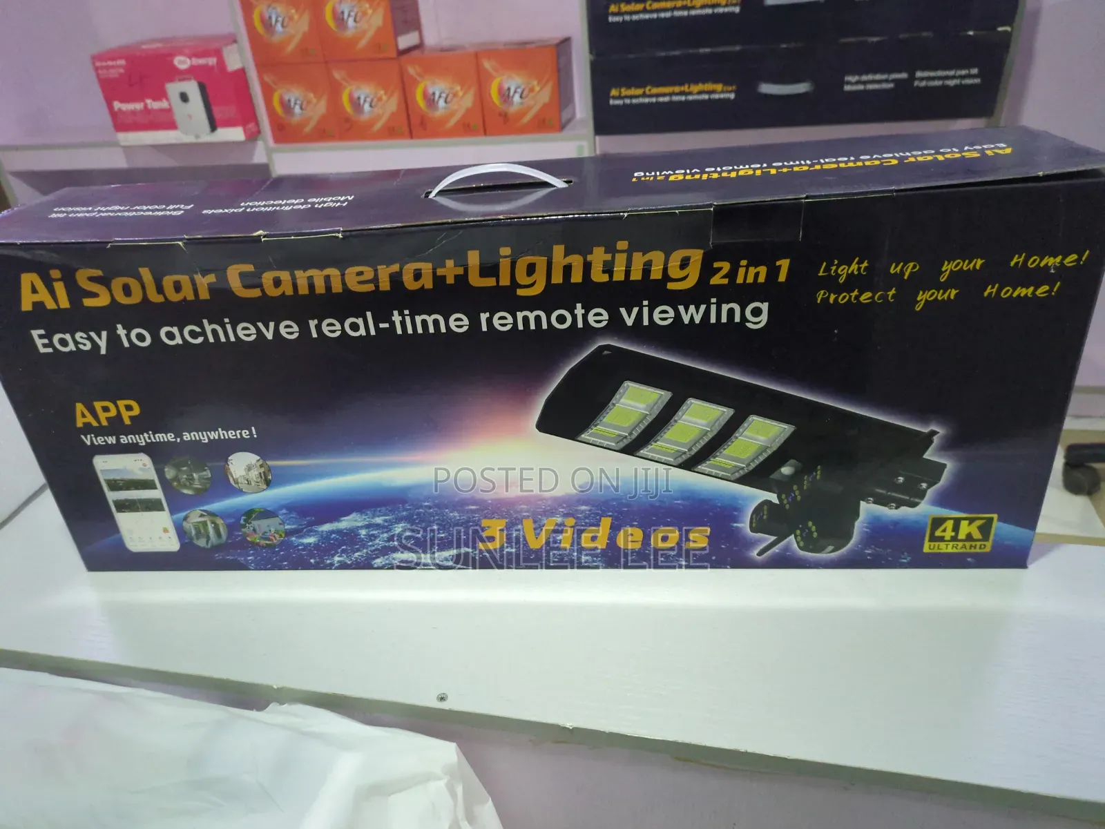 Solar Street Light + CCTV