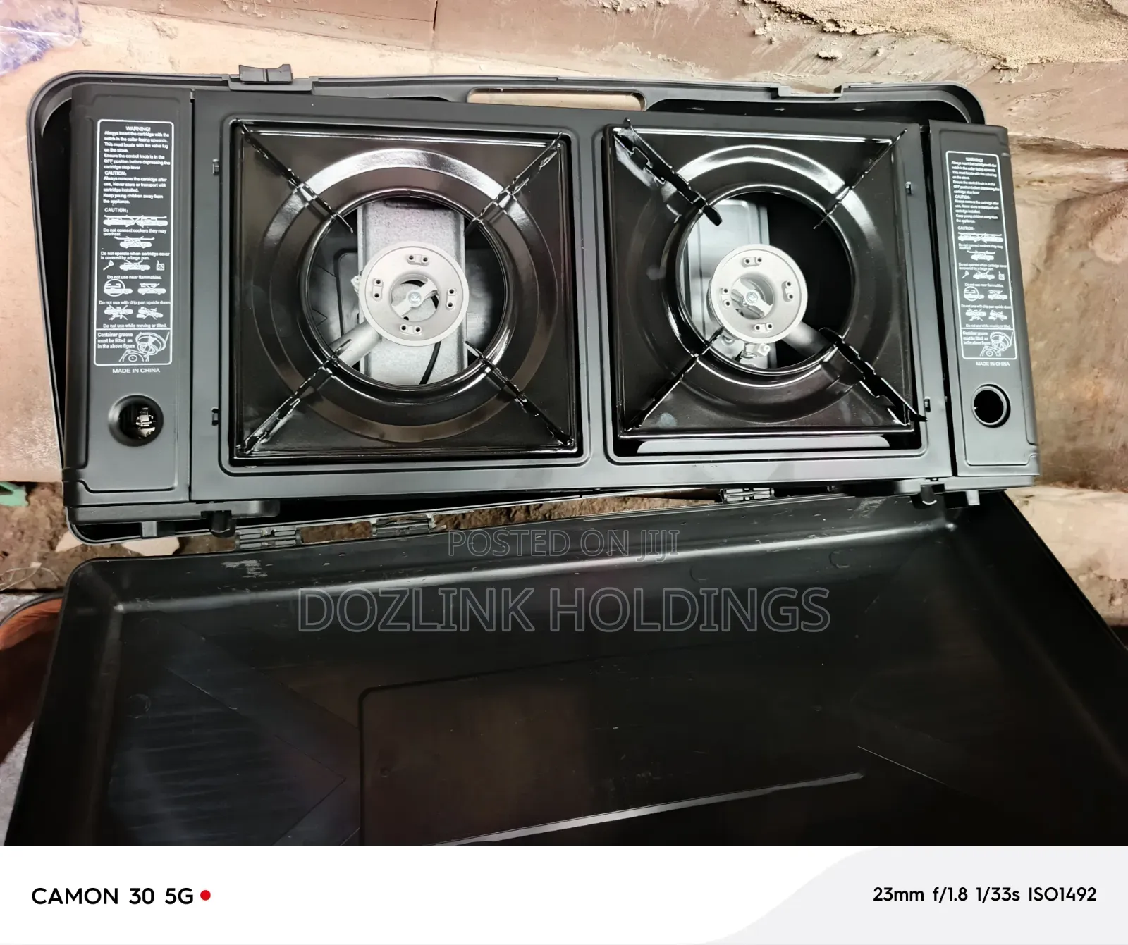 Double Gas Burner