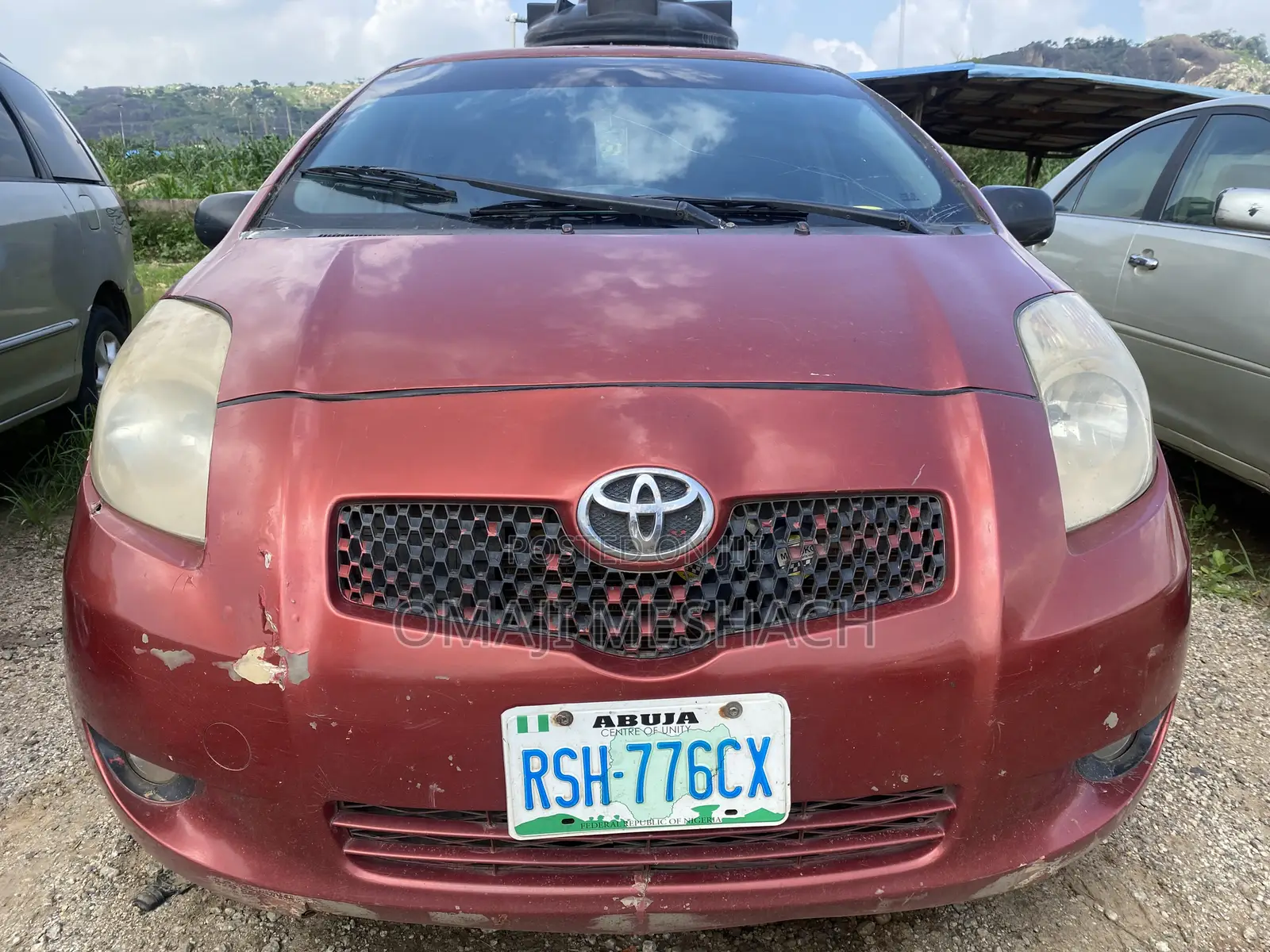 Toyota Yaris 2009 Red