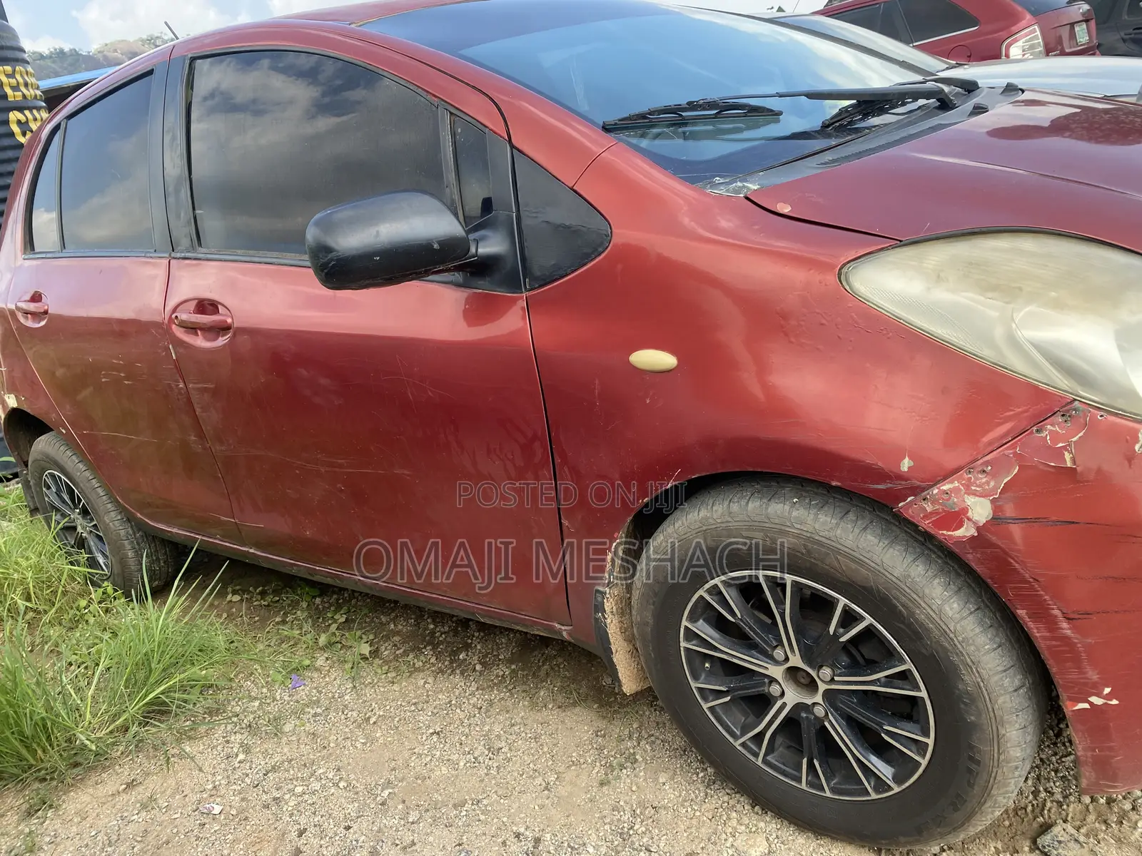 Toyota Yaris 2009 Red
