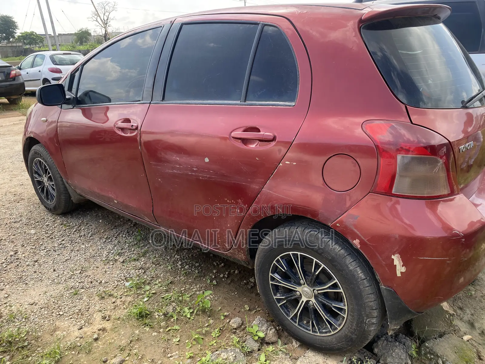 Toyota Yaris 2009 Red