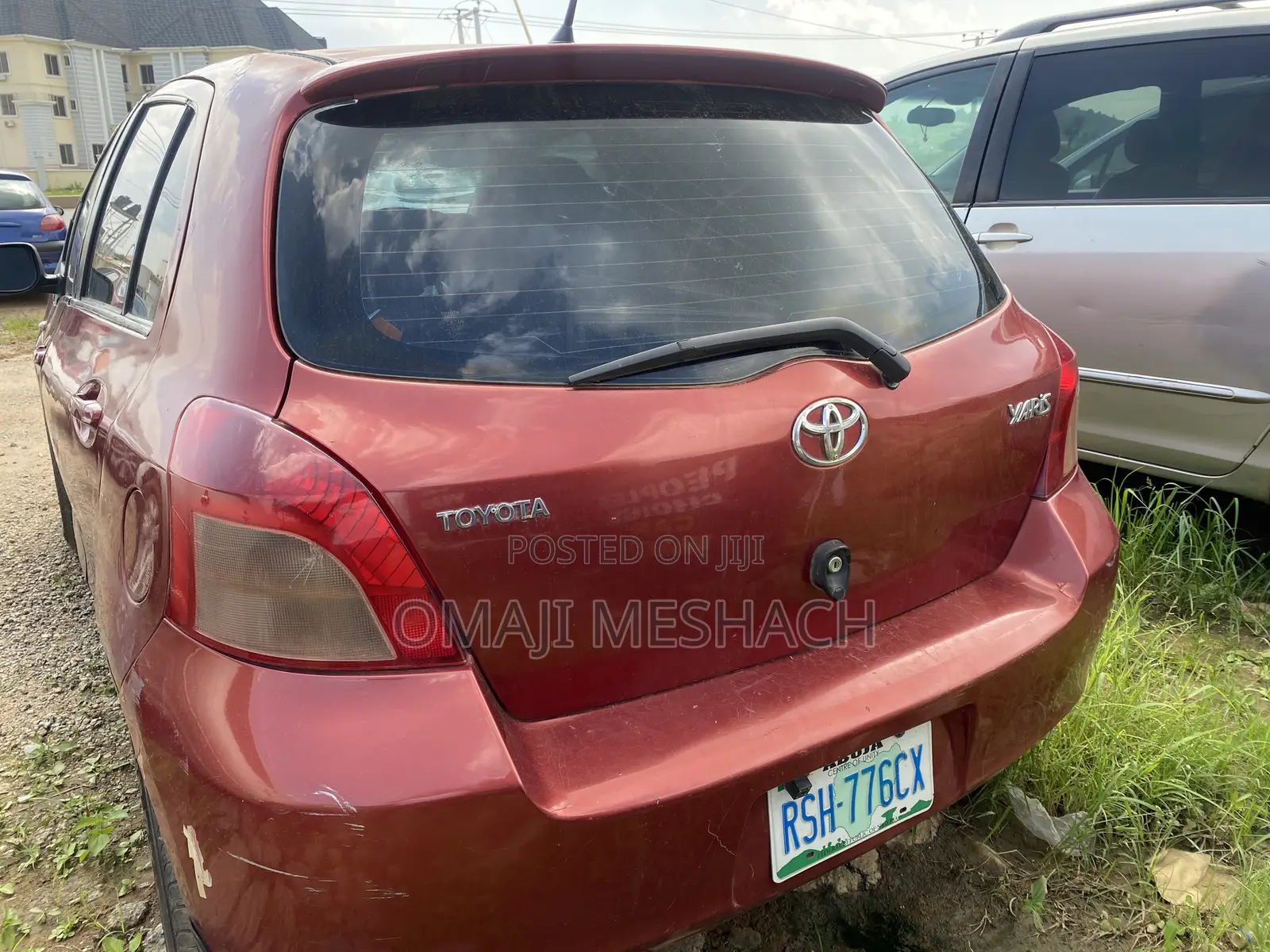 Toyota Yaris 2009 Red