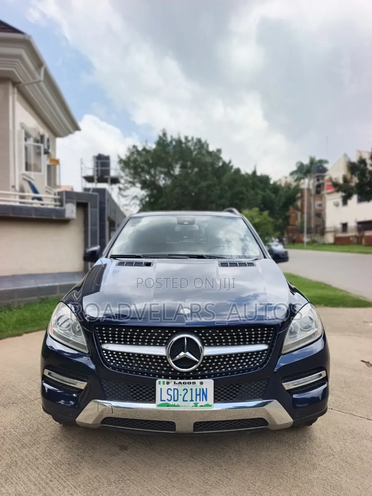 Mercedes-Benz M Class 2015 Blue