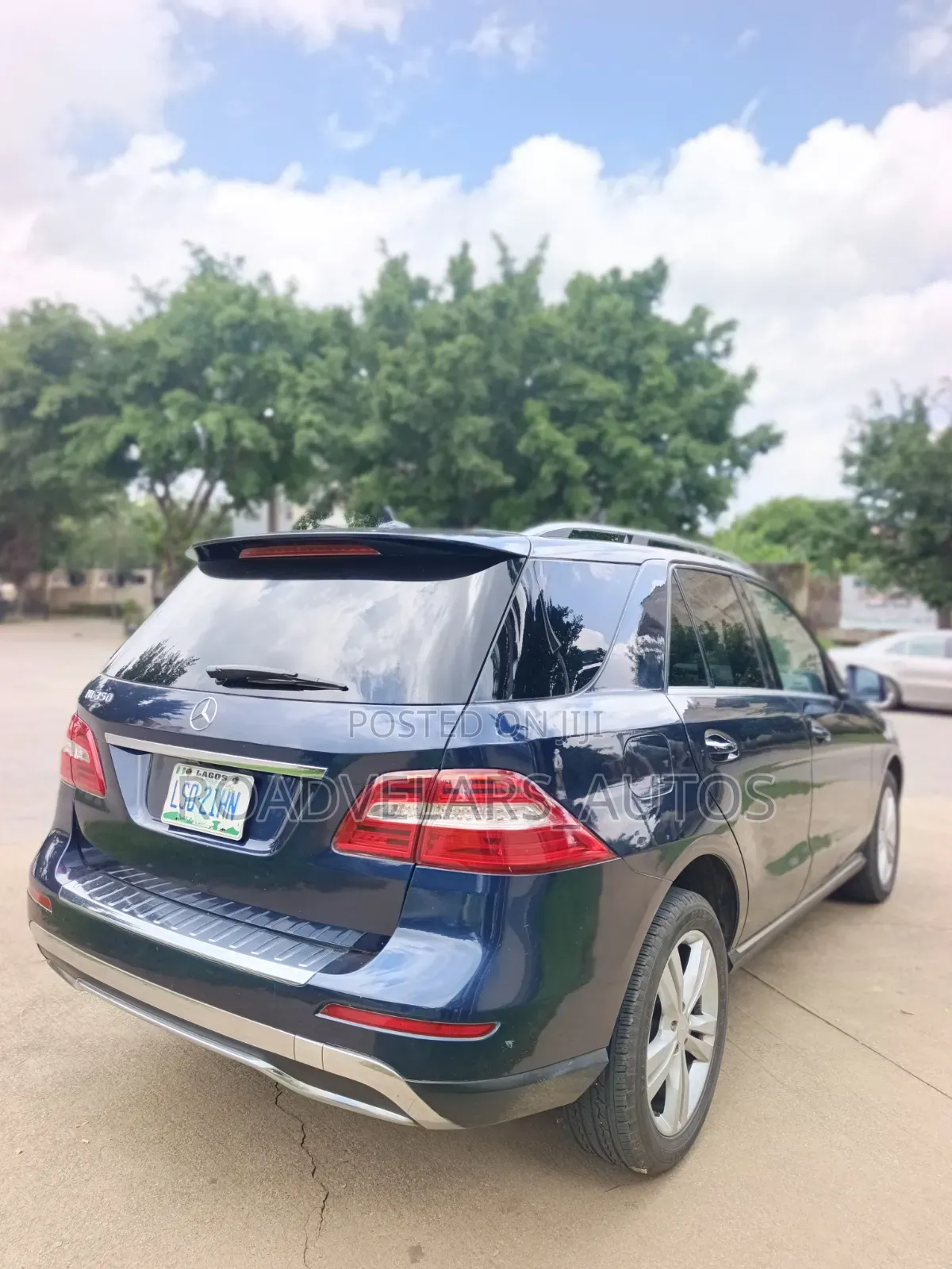 Mercedes-Benz M Class 2015 Blue