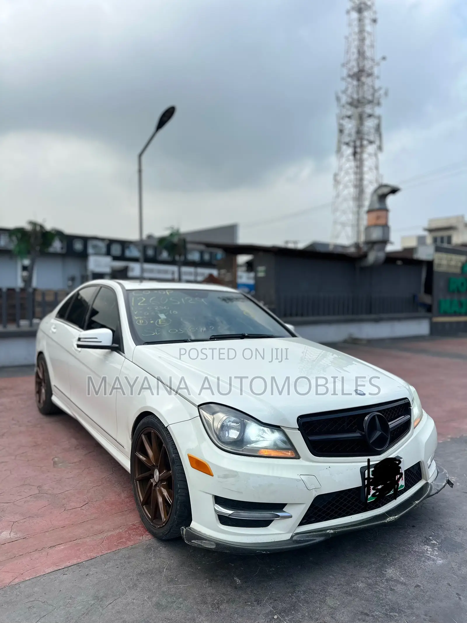 Mercedes-Benz C300 Sport 4Matic Sedan AWD (3.0L 6cyl 7A) 2012 White