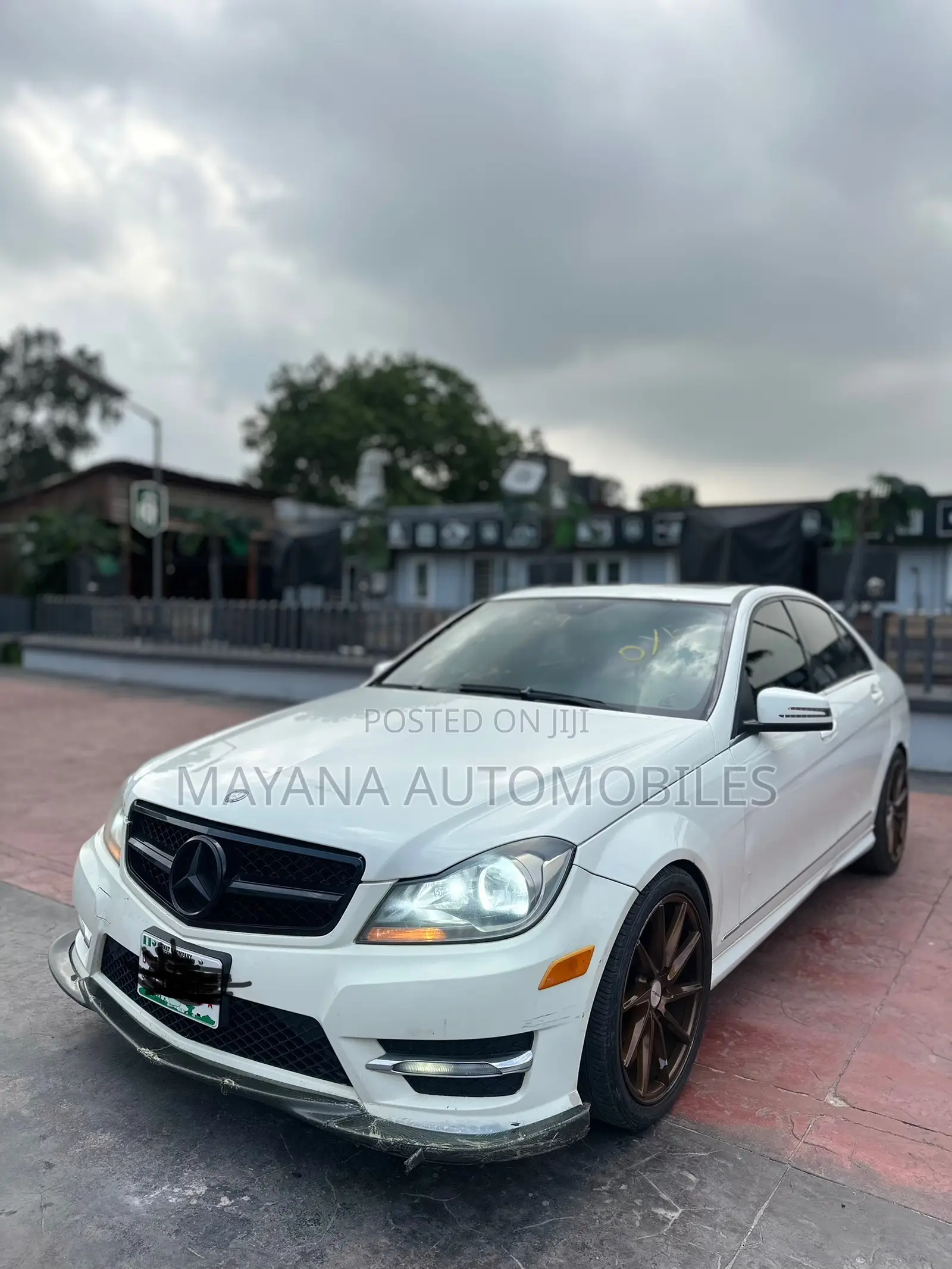 Mercedes-Benz C300 Sport 4Matic Sedan AWD (3.0L 6cyl 7A) 2012 White
