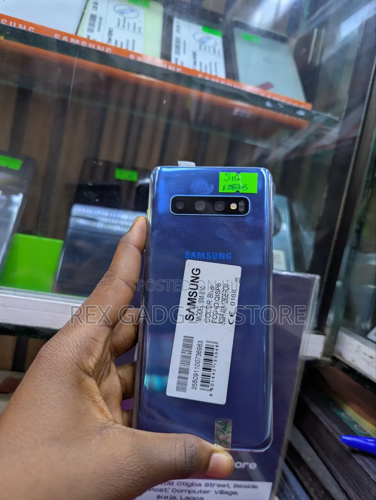 Samsung Galaxy S10 128 GB Blue