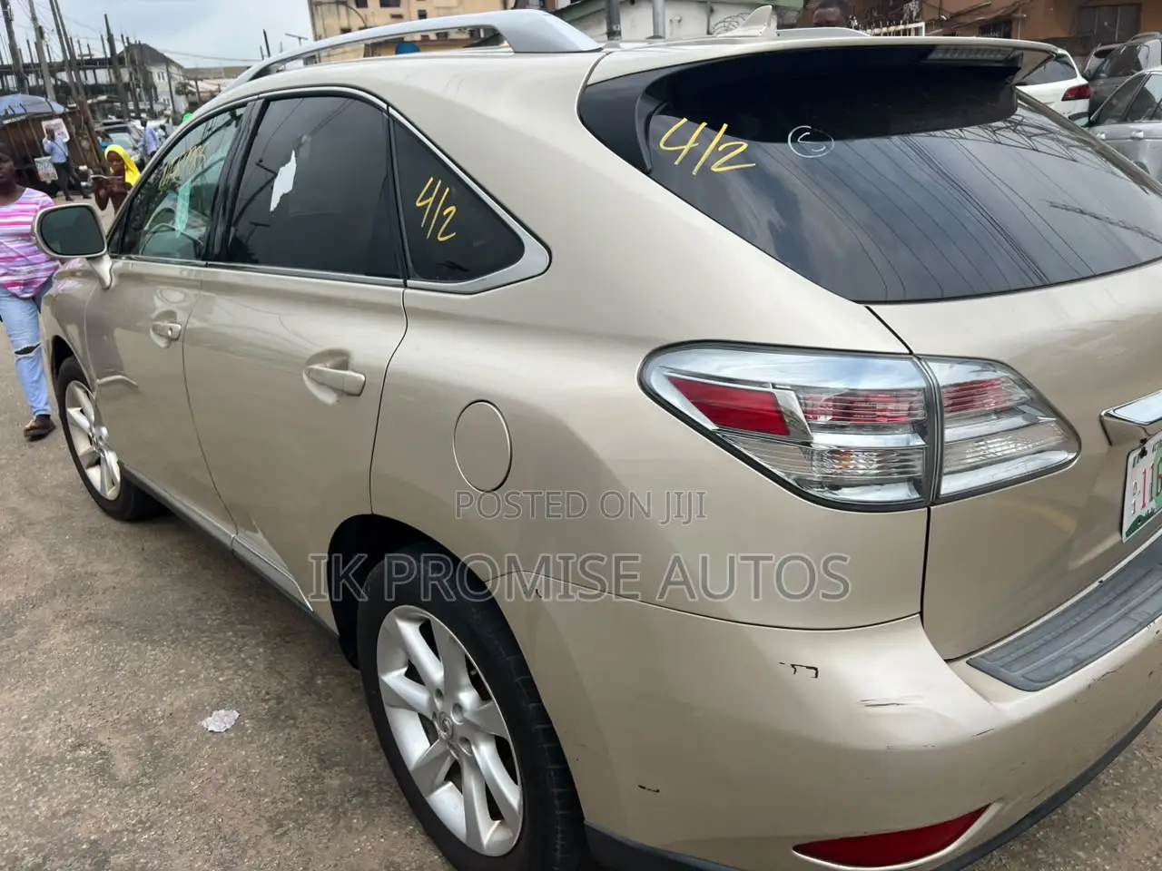 Lexus RX 350 2010 Gold