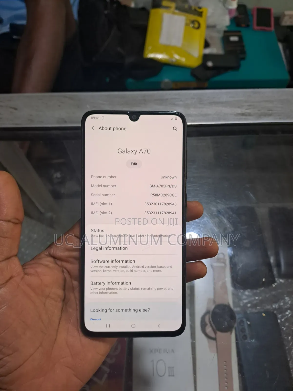 Samsung Galaxy A70 128 GB Black