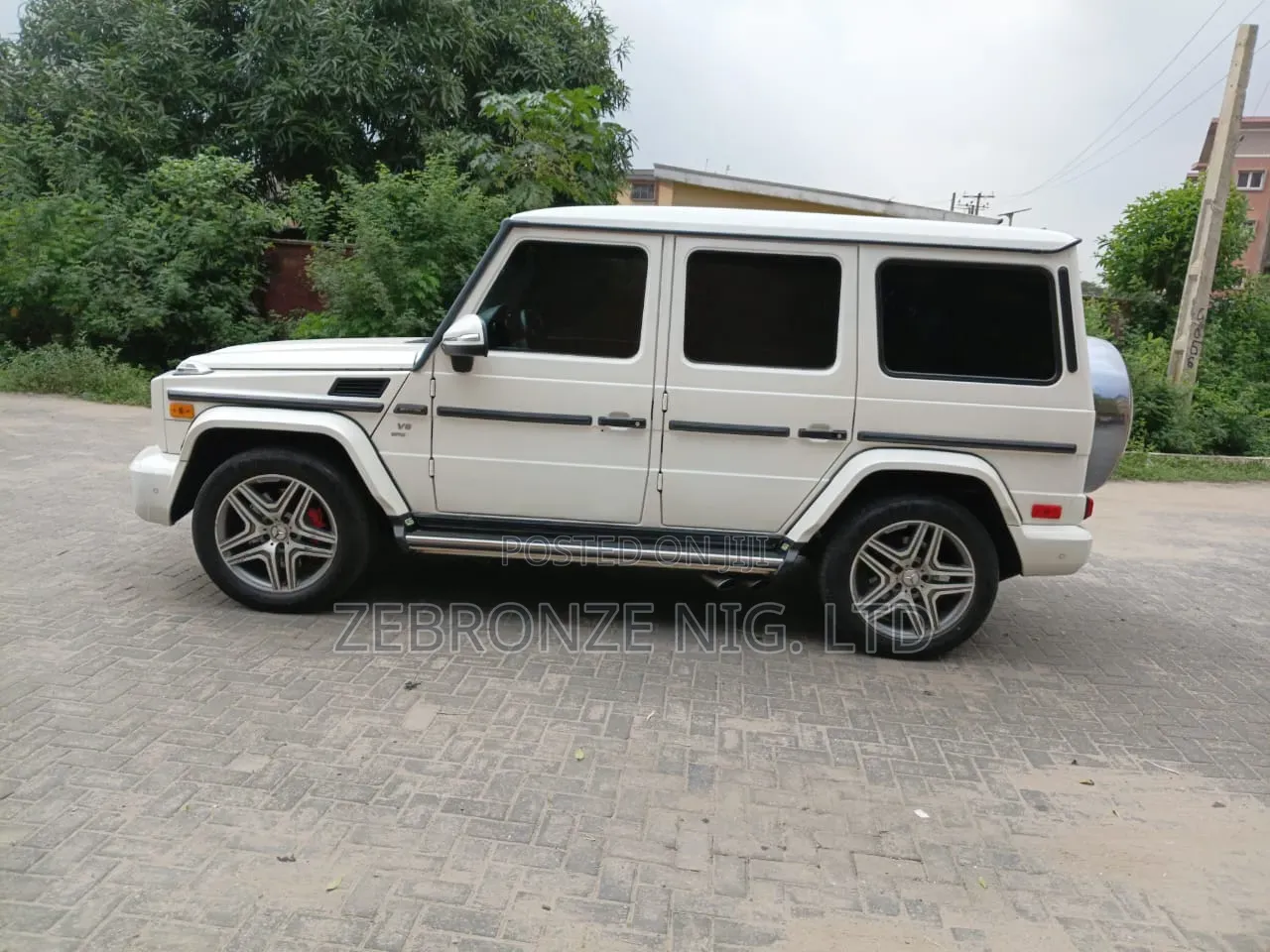 Mercedes-Benz G-Class 2014 White