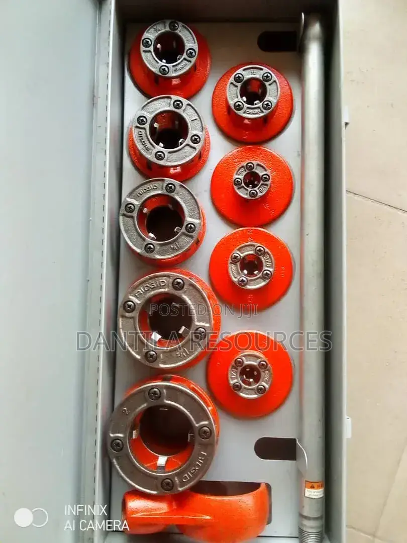 3/8 -2" Manual Pipe Threading Machine