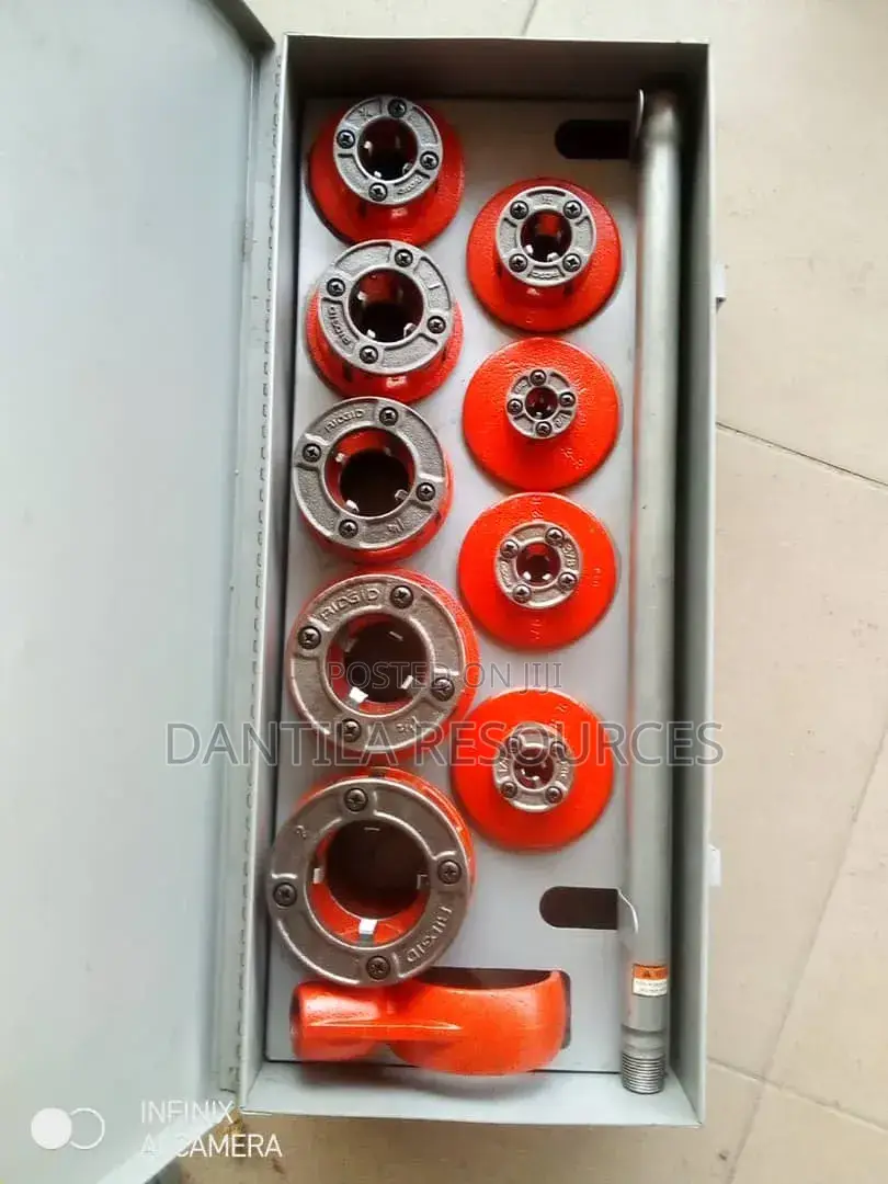 3/8 -2" Manual Pipe Threading Machine