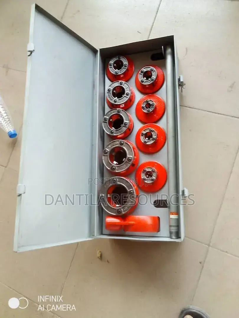 3/8 -2" Manual Pipe Threading Machine