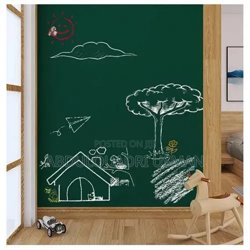 PVC Self Adhesive Green Wall Chalkboard Roll Sticker