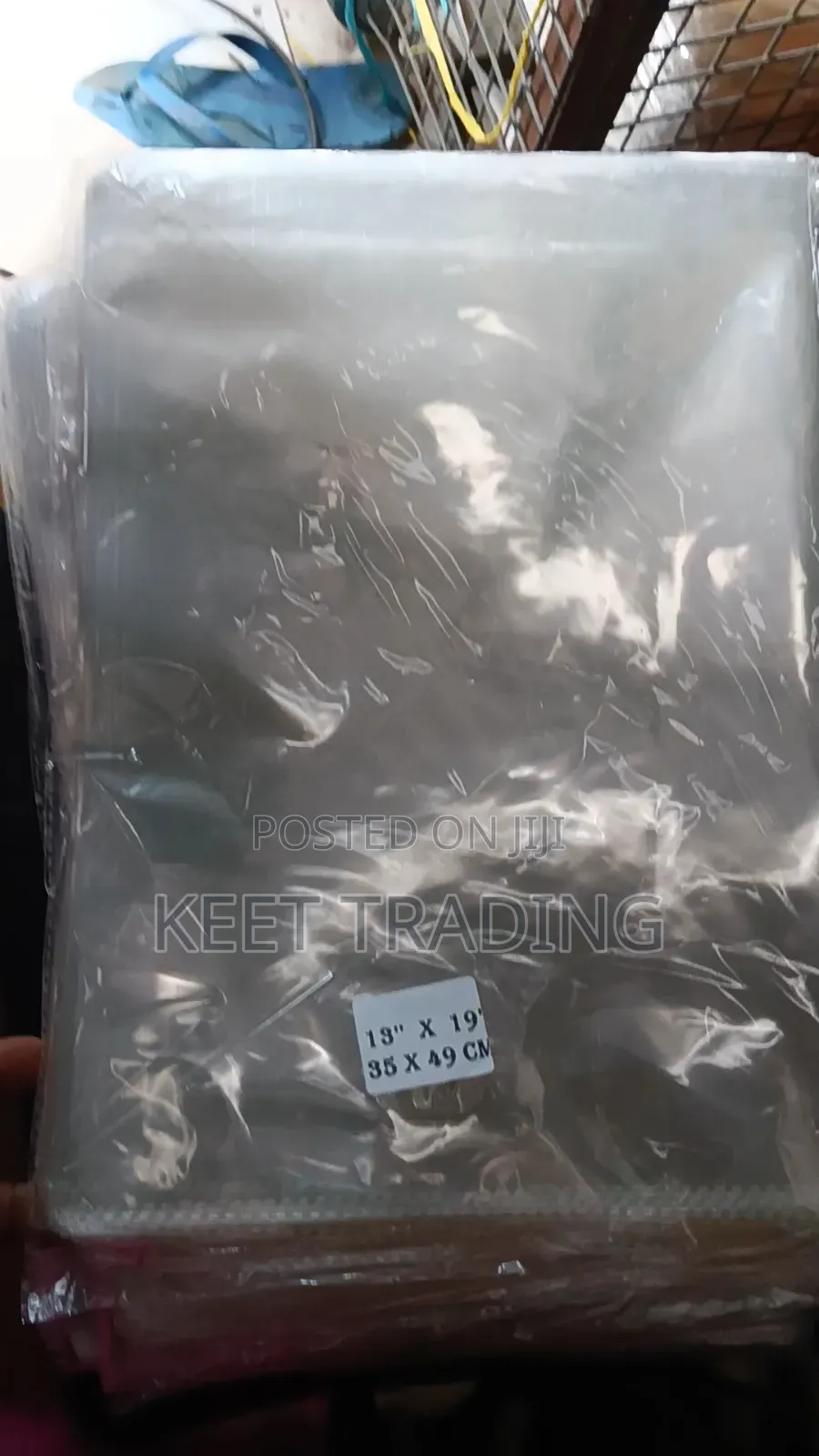 13 × 19 Glass Nylon Bags (35 × 49 Cm) – Large Transparent Bags Lagos