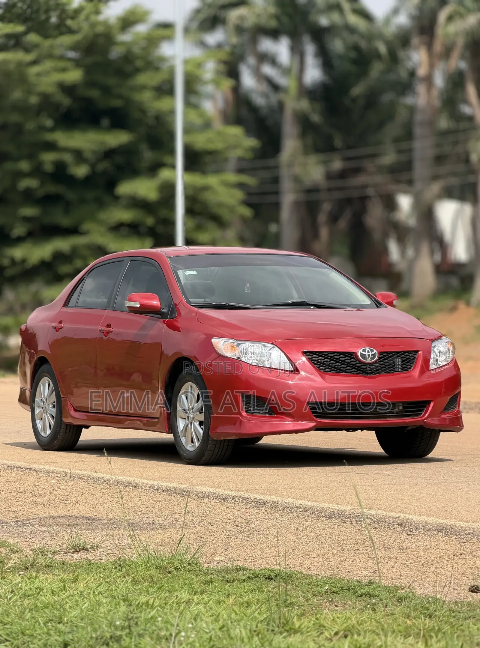 Toyota Corolla LE 4dr Sedan (1.8L 4 cyl 4A) 2009 Red