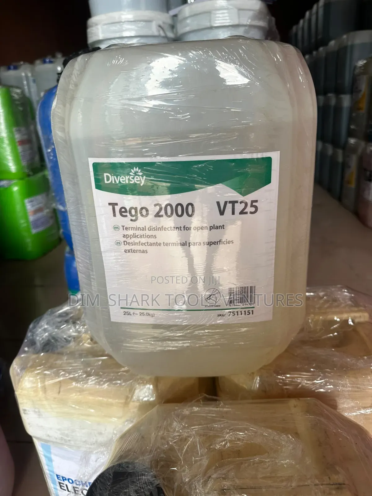 25liter of Diversey Tego 2000 VT25