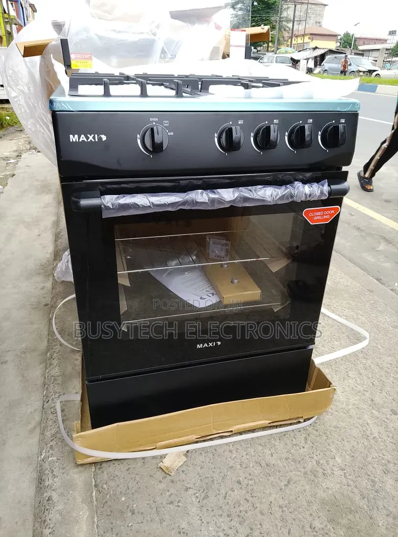 Brand New Maxi 60×60 4 Burner Gas Cooker With Oven