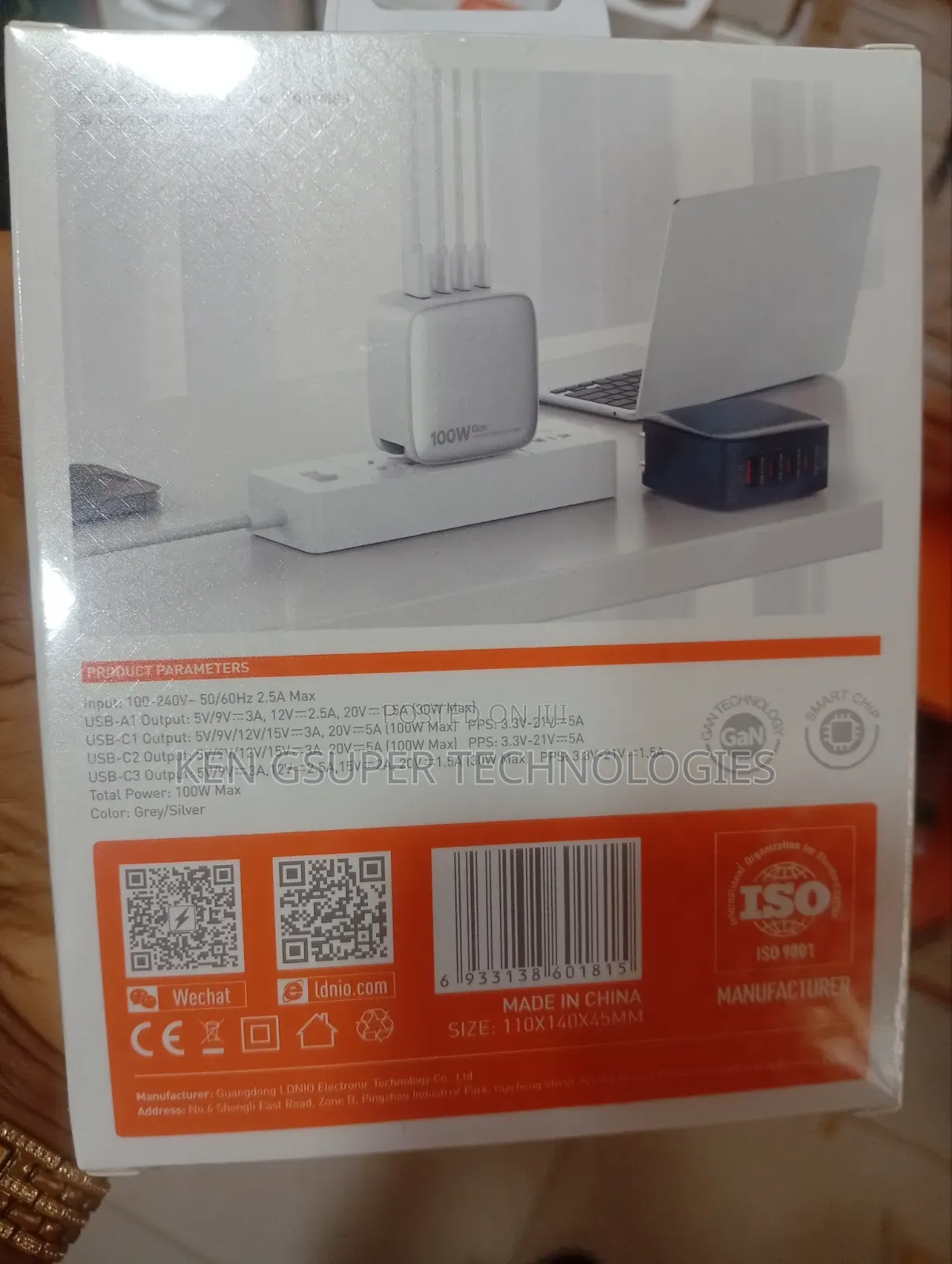 LDNIO Super Fast Charger 100wats