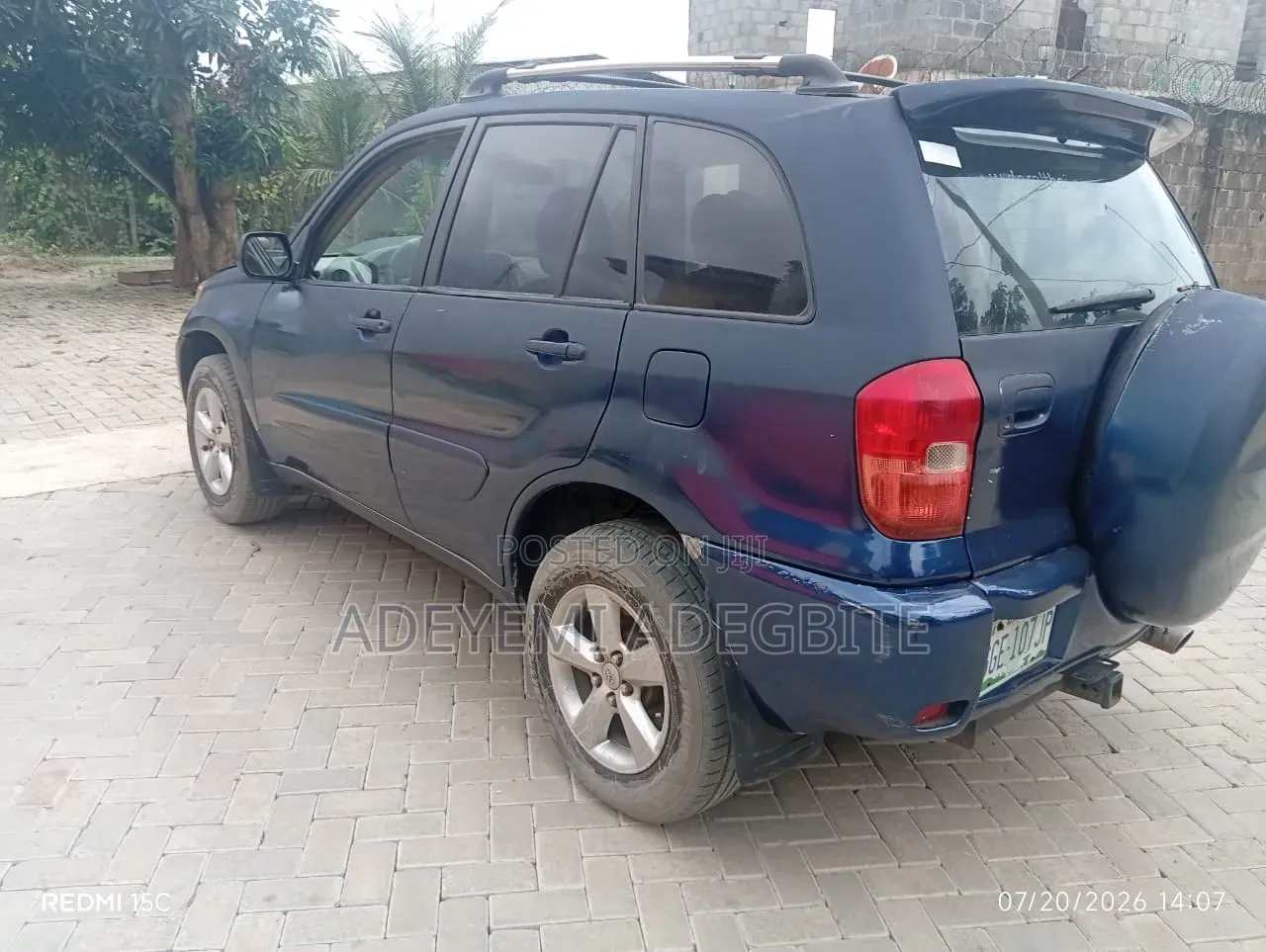 Toyota RAV4 2005 Blue