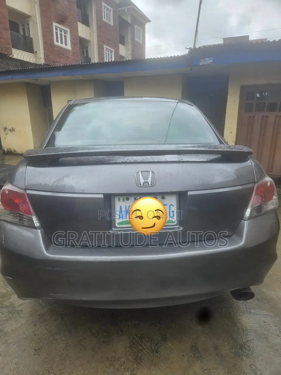 Honda Accord 2.4 EX 2008 Gray
