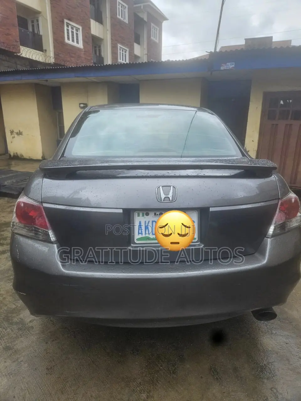 Honda Accord 2.4 EX 2008 Gray