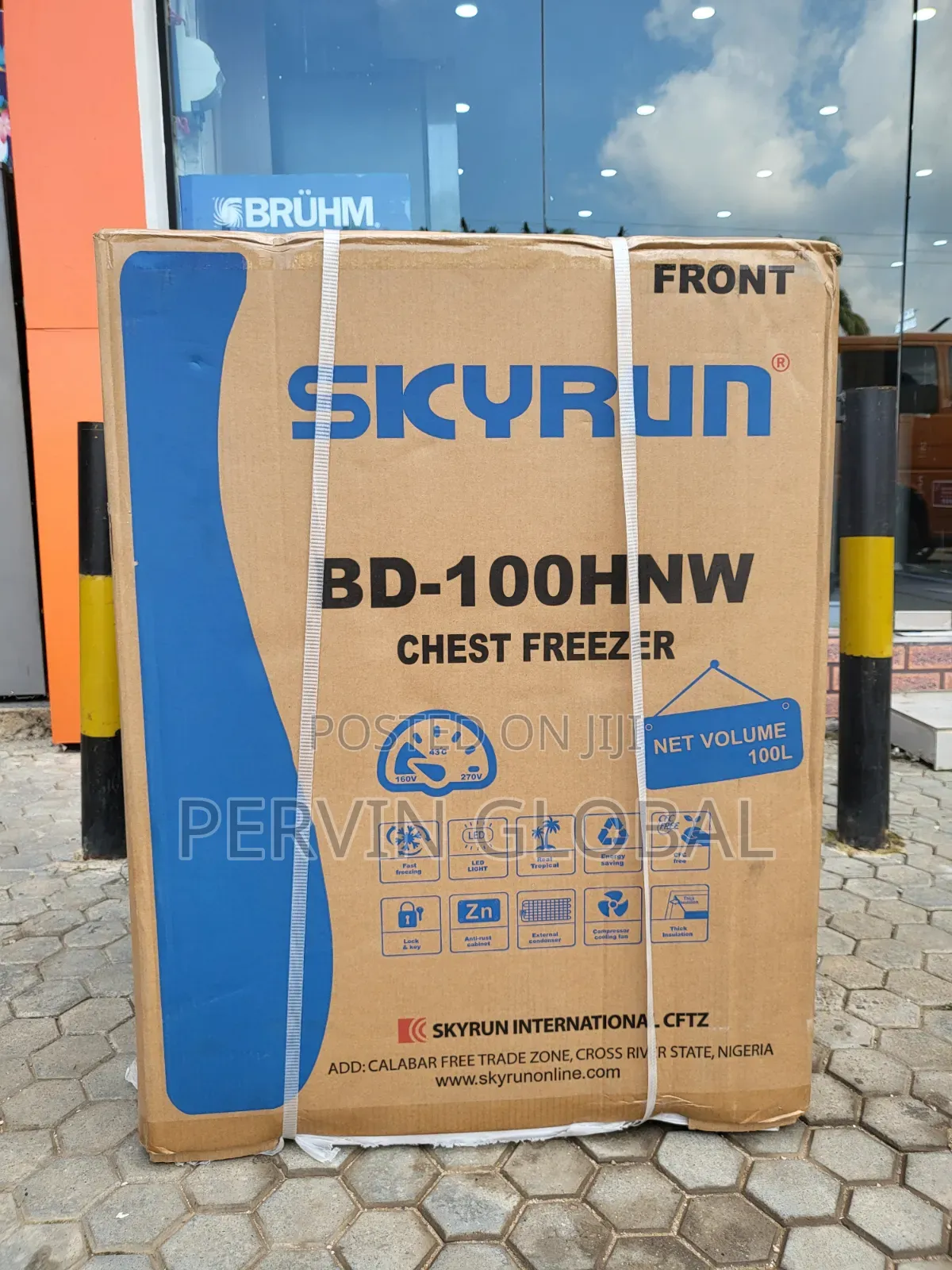 Skyrun Freezer BD100HNW 100L